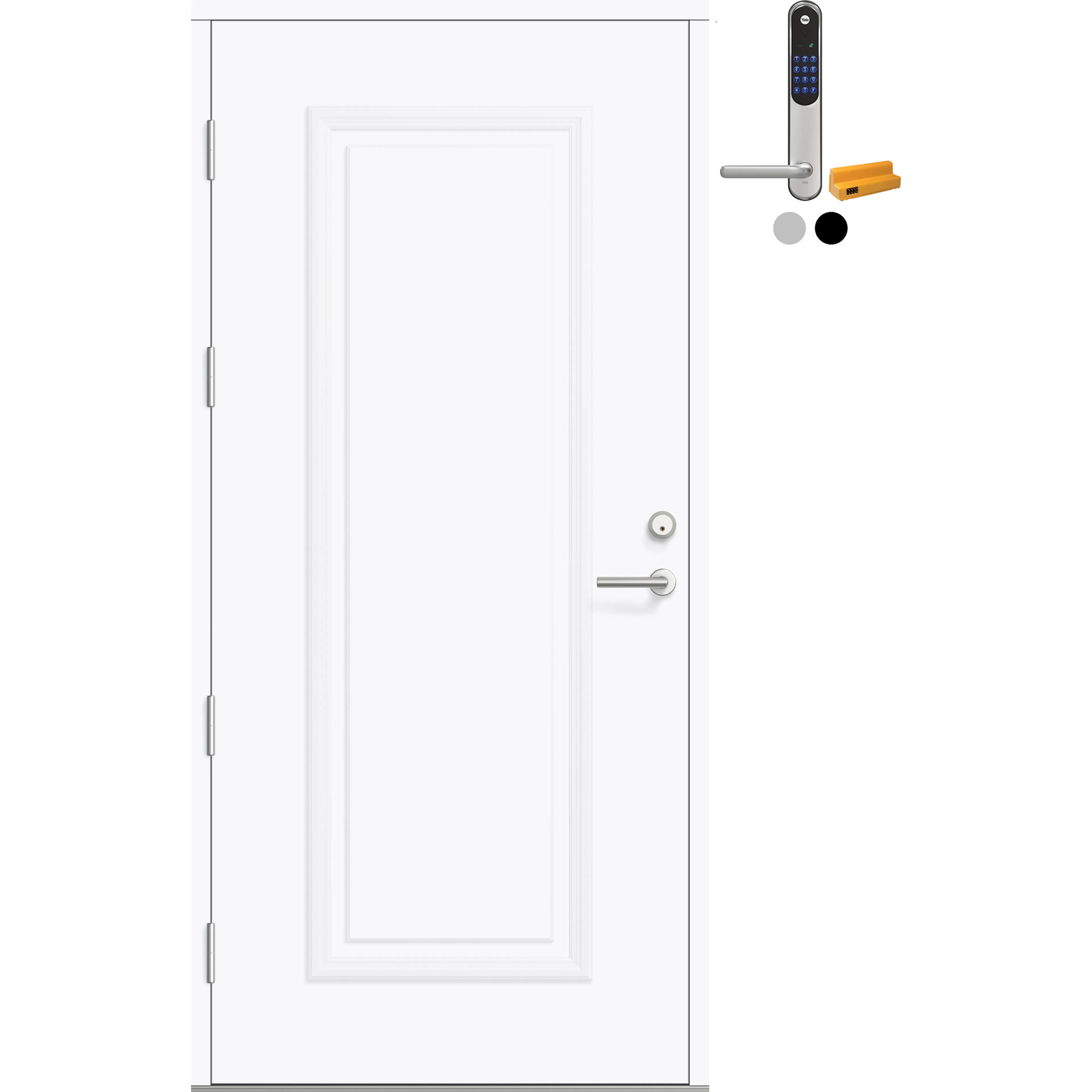 NCS S-0500-N, Klassisk Hvit