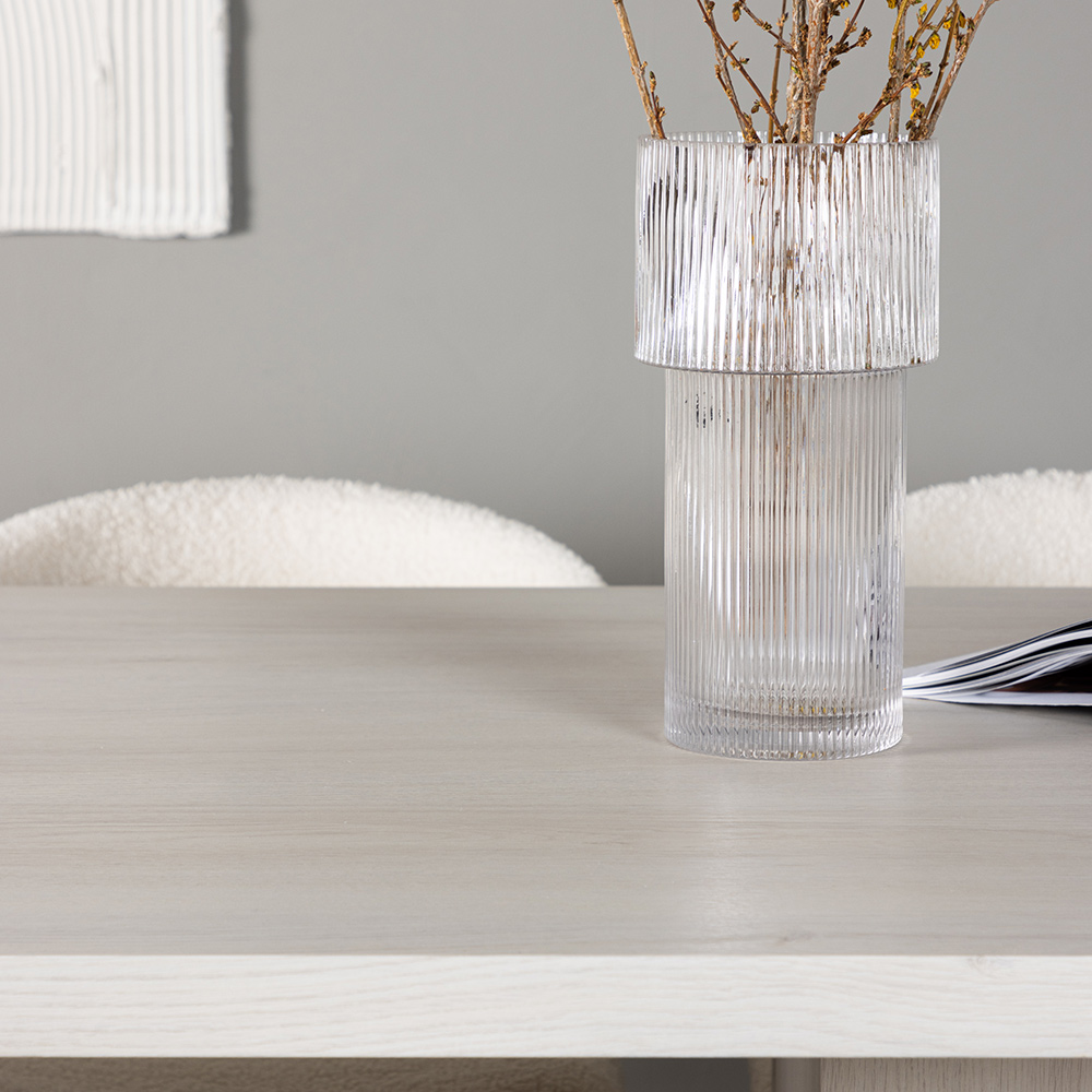 Spisegruppe Venture Home Olga med 6 stk Chico Stoler