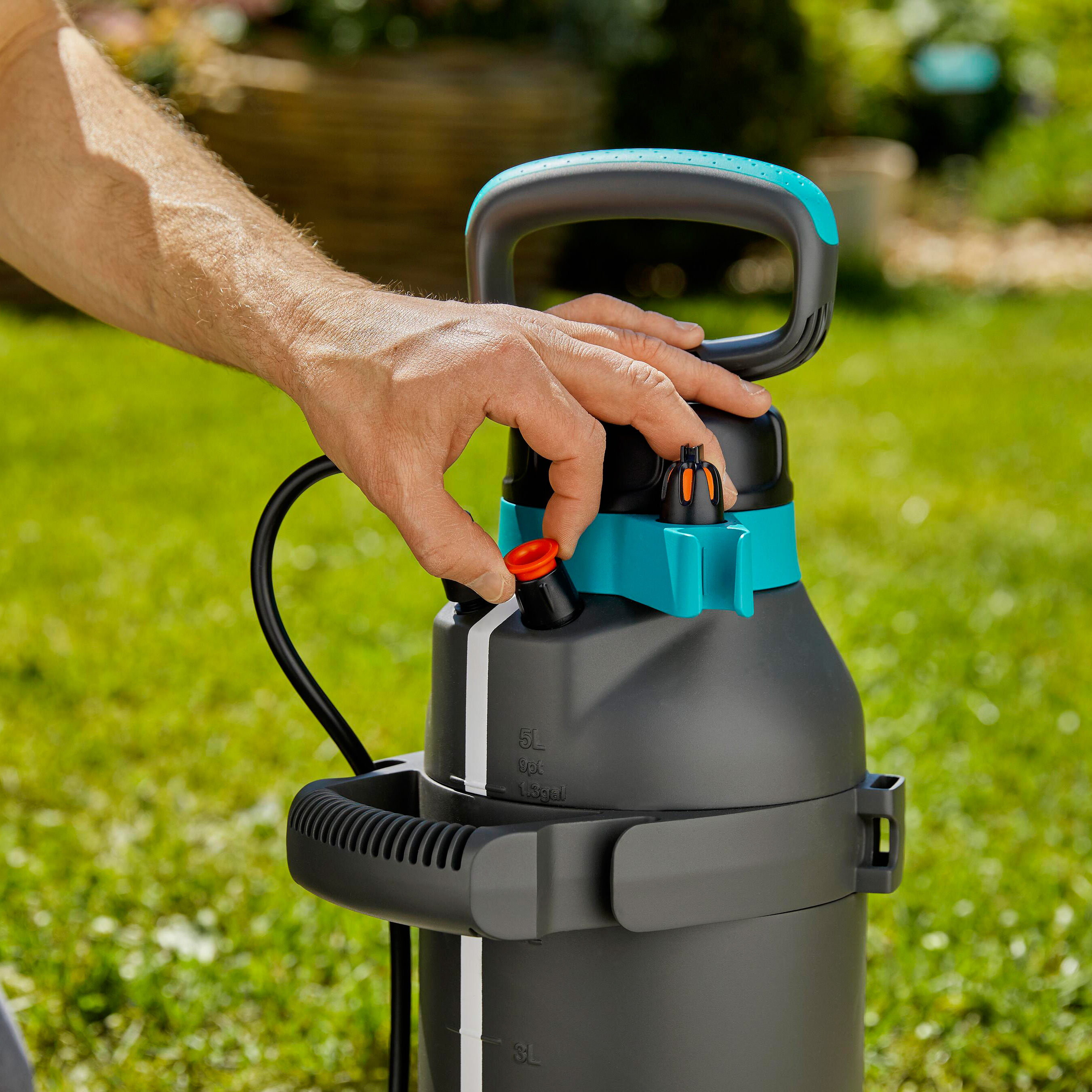Trykksprøyte Gardena 5 L Plus
