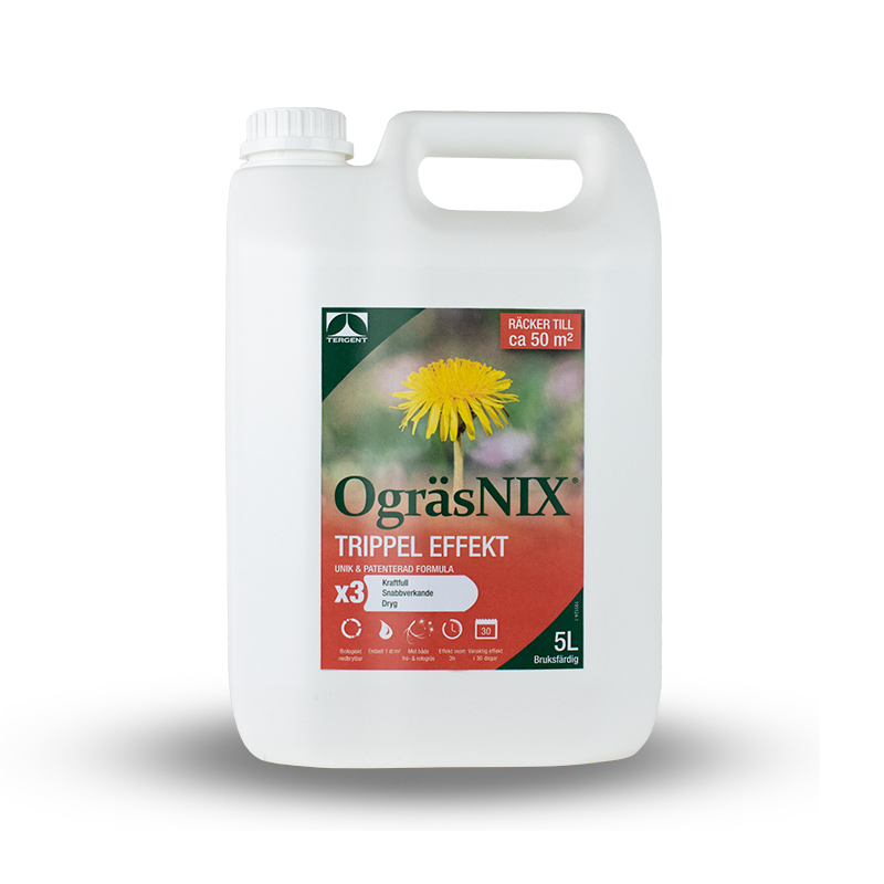 Ugressbekjempelse Tergent UgressNIX Trippel Effekt