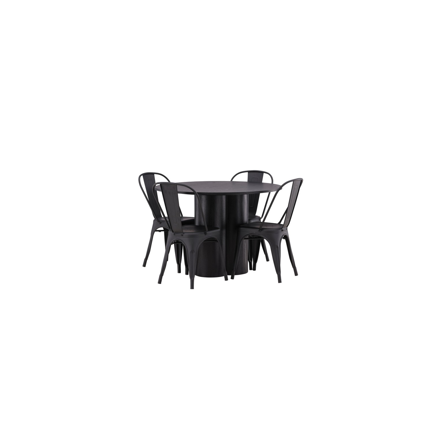 Spisegruppe Venture Home Olivia med 4 Tempe Stoler