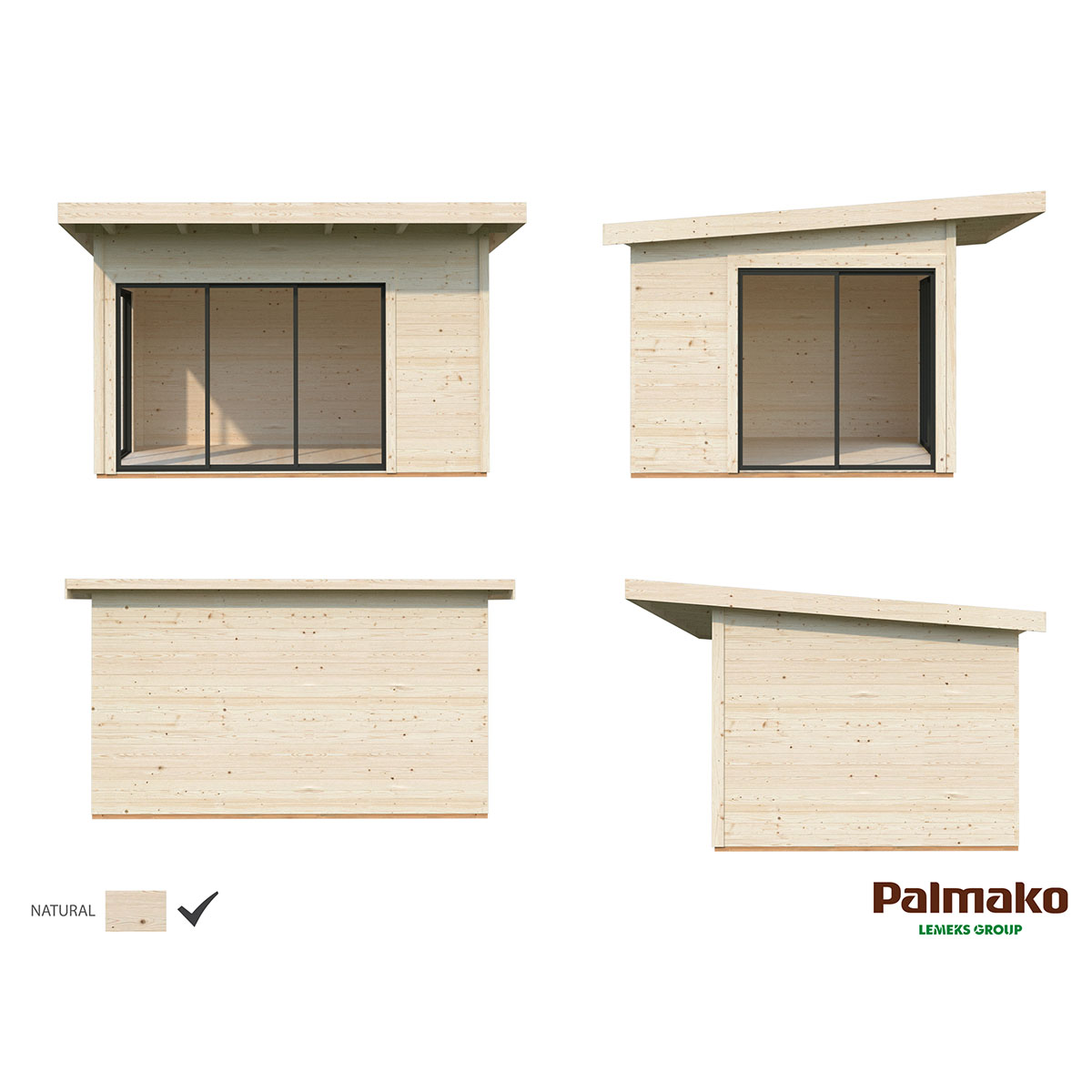 Hagestue Palmako Andrea 11,2 m2