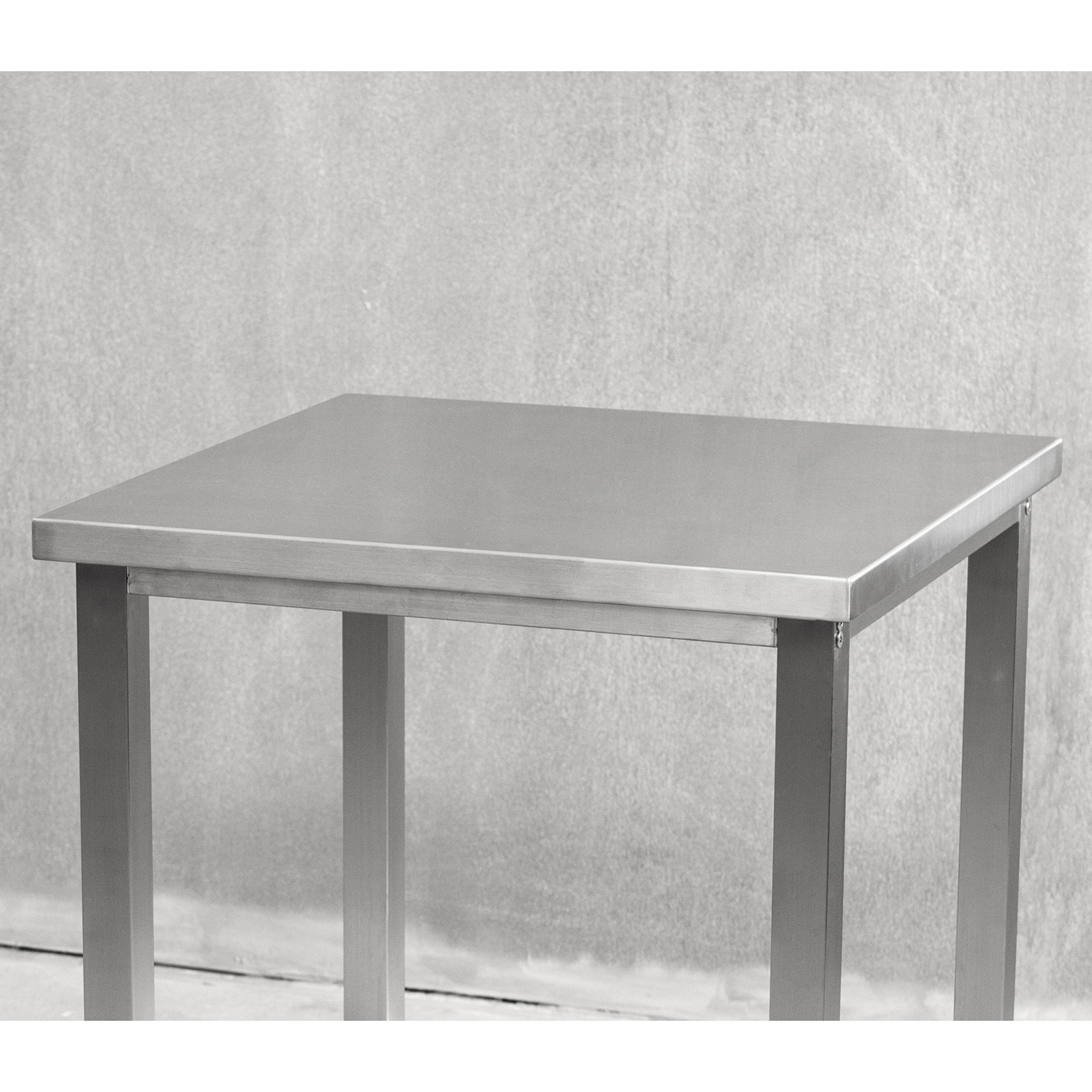 Topplate Vilan Stainless Rustfri Slett Topplate