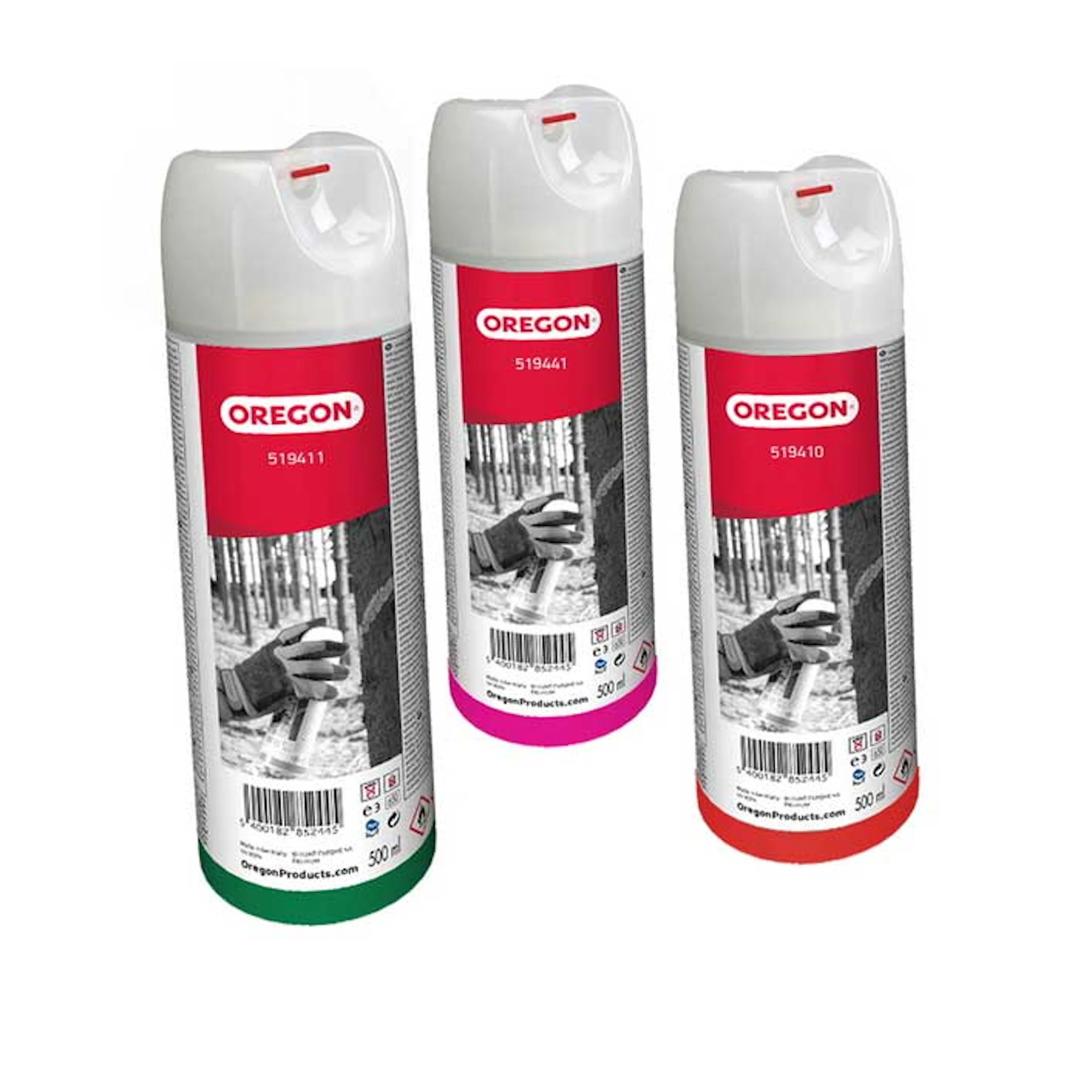 Markeringsmaling Oregon Rød 500 ml