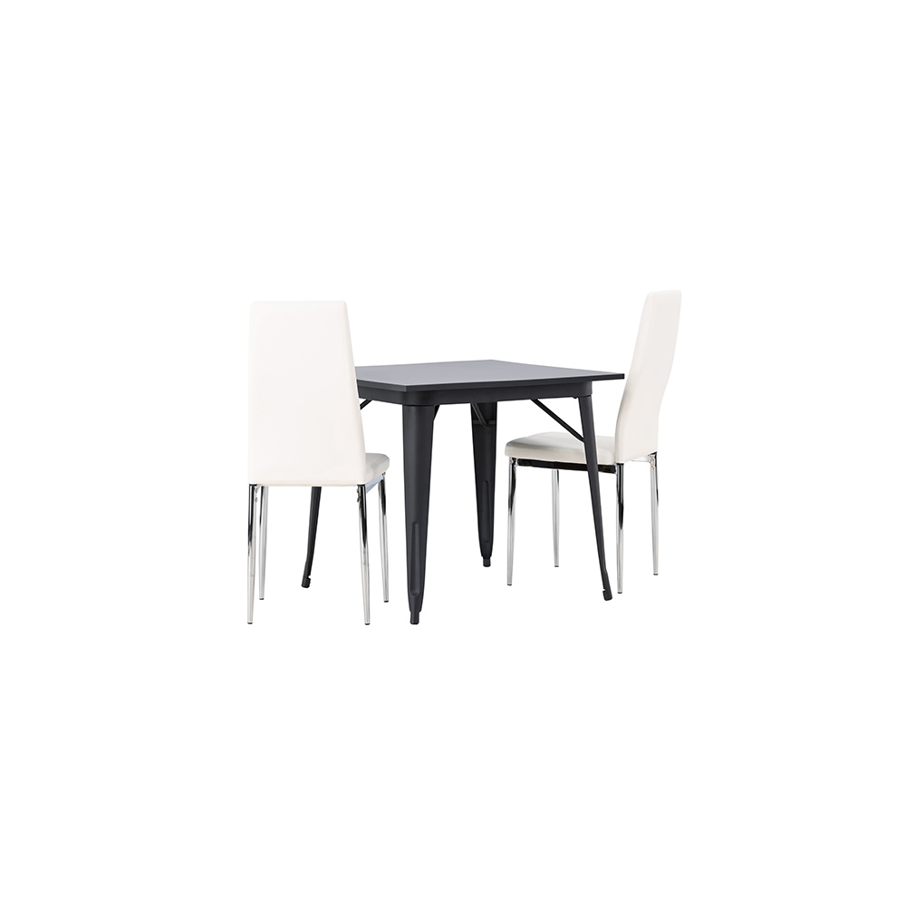 Spisegruppe Venture Home Tempe med 2 stk Pastill Stoler
