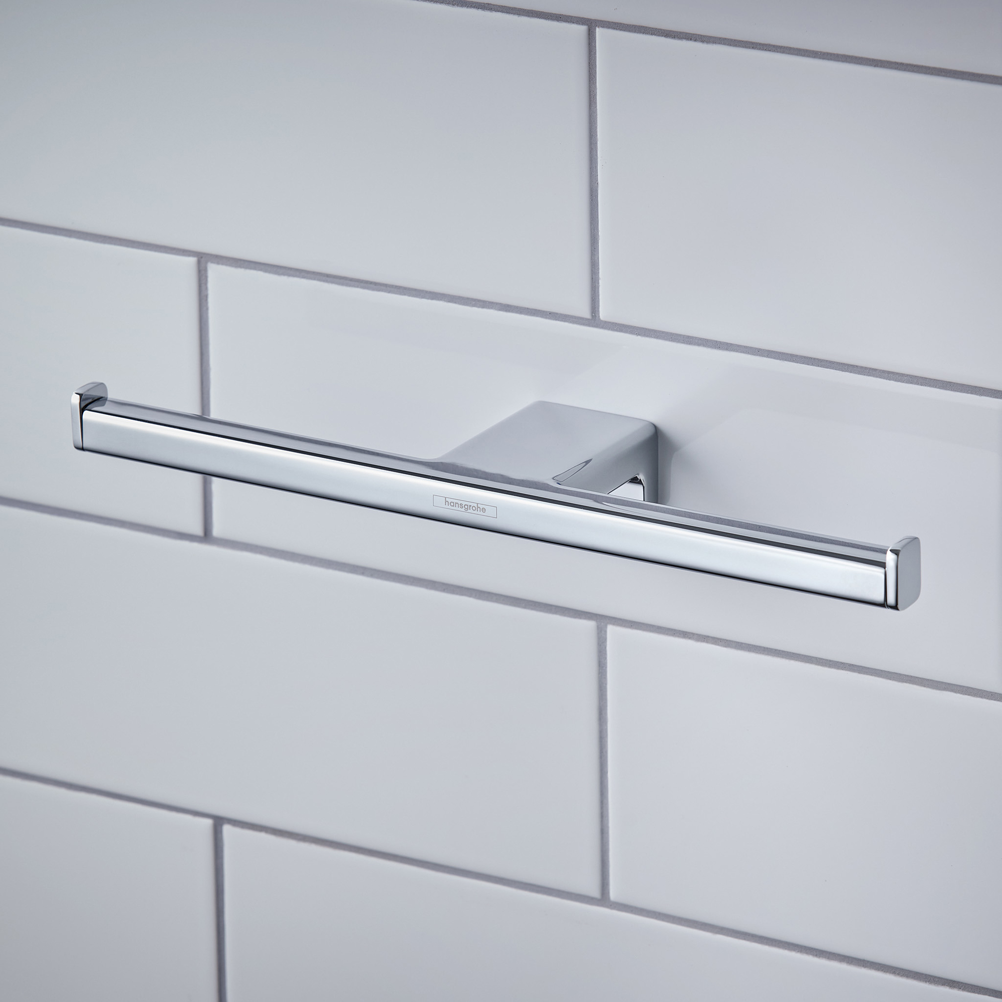 Toalettpapirholder Hansgrohe AddStoris 41748 Dobbel