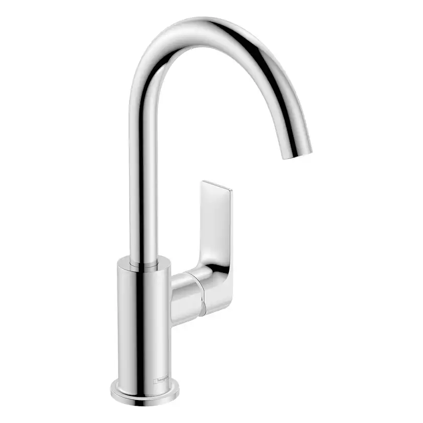 Servantbatteri Hansgrohe Rebris E 1-greps 210 med Svingbar Tut og Løfteventil
