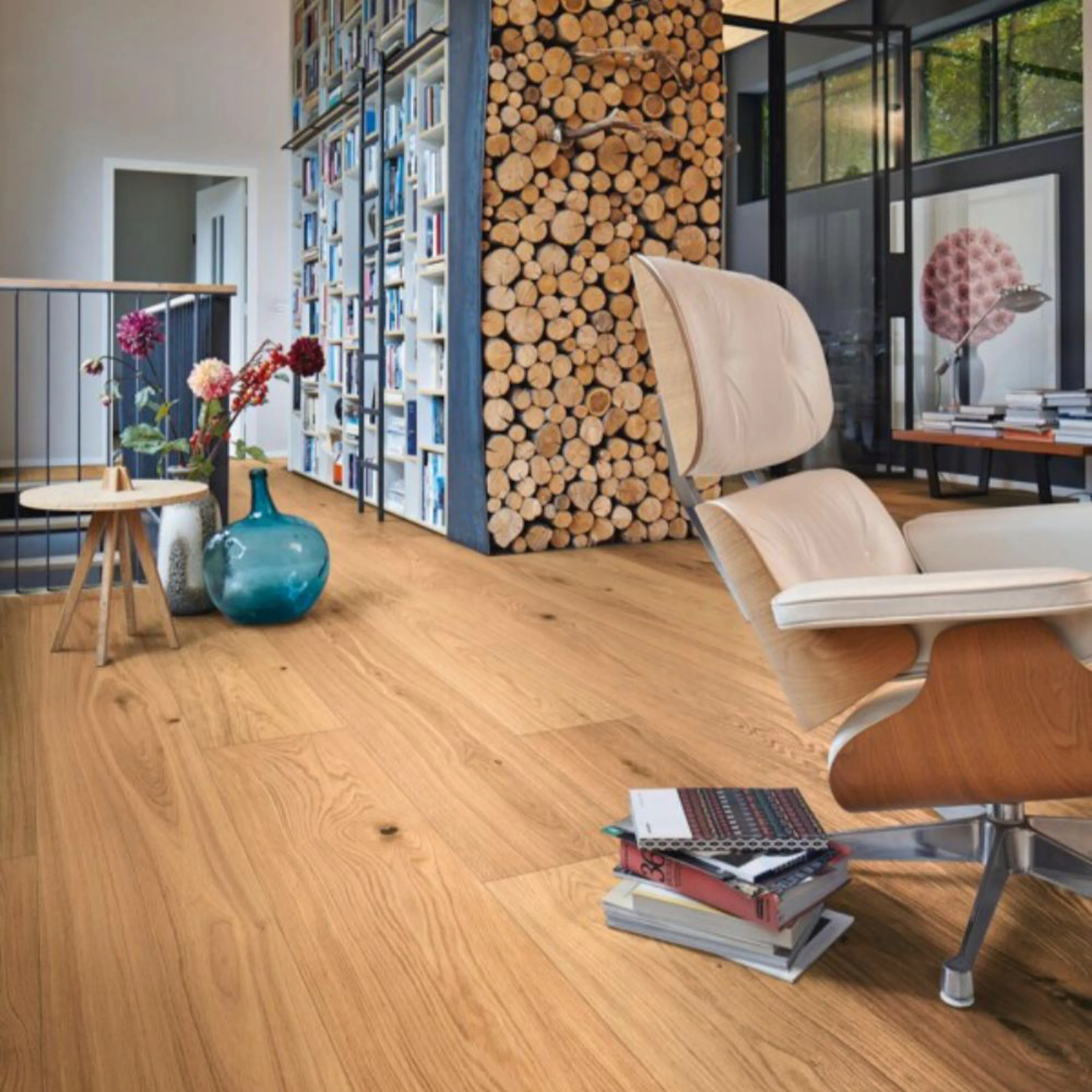 Parkettgolv MeisterParquet. longlife PD 450 Oak lively 09048