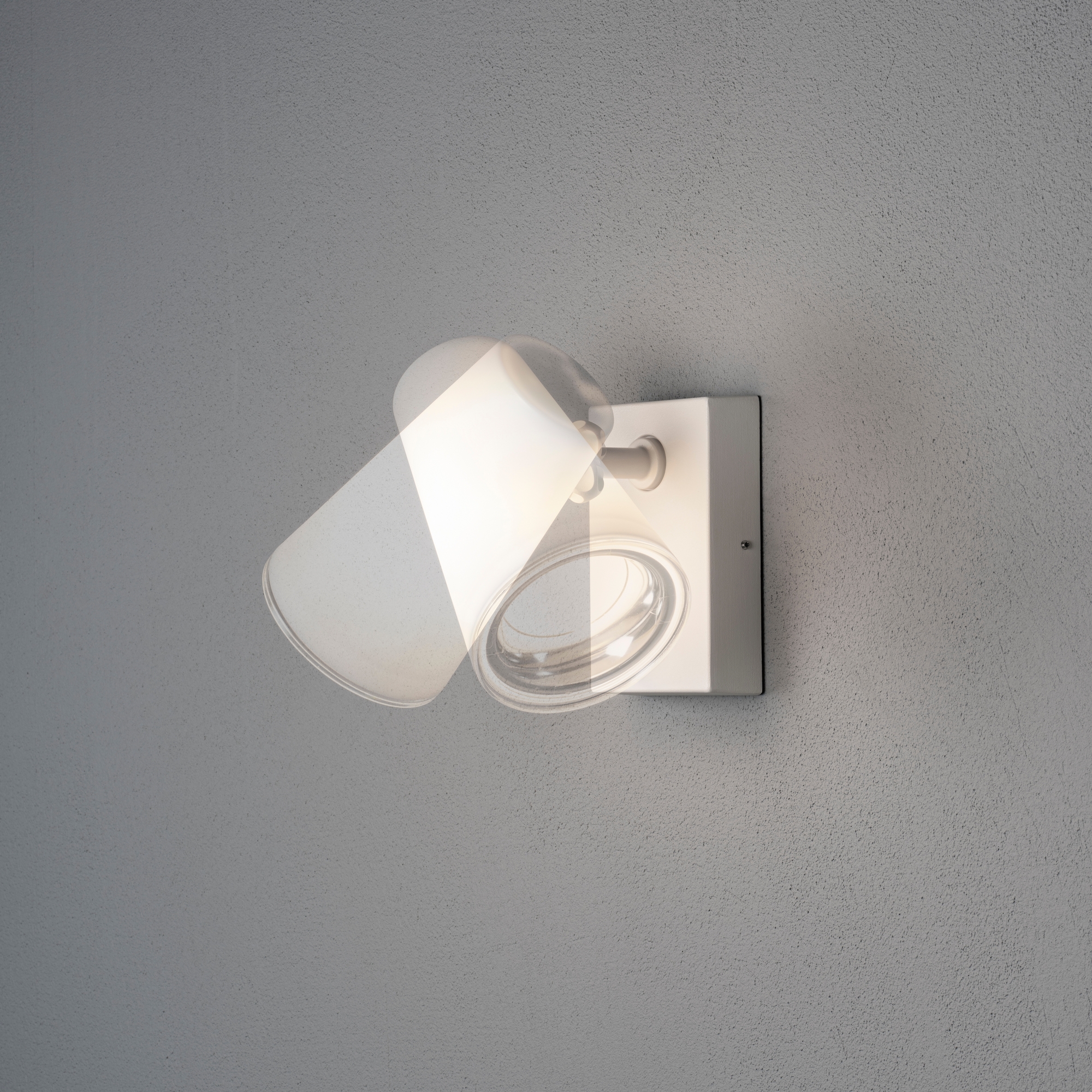 Vegglampe Gnosjö Konstsmide Fano E27 Justerbart Lys