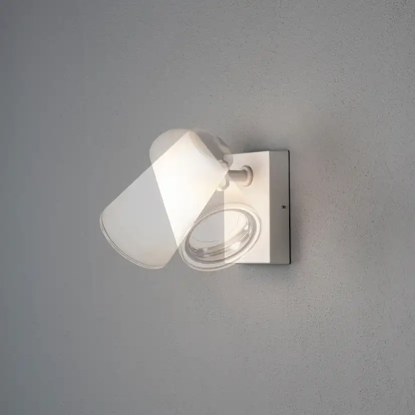 Vegglampe Gnosjö Konstsmide Fano E27 Justerbart Lys