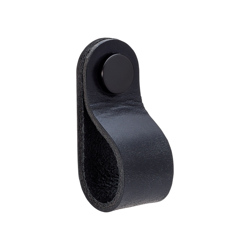 Håndtak Beslag Design Loop Round Svart