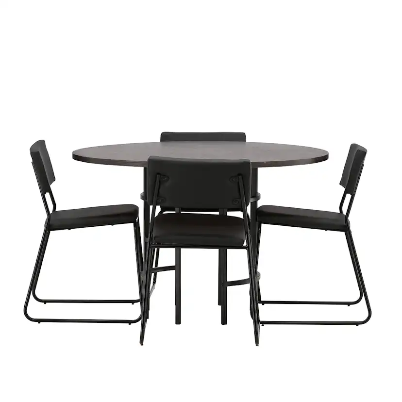 Spisegruppe Venture Home Copenhagen med 4 Kenth Stoler