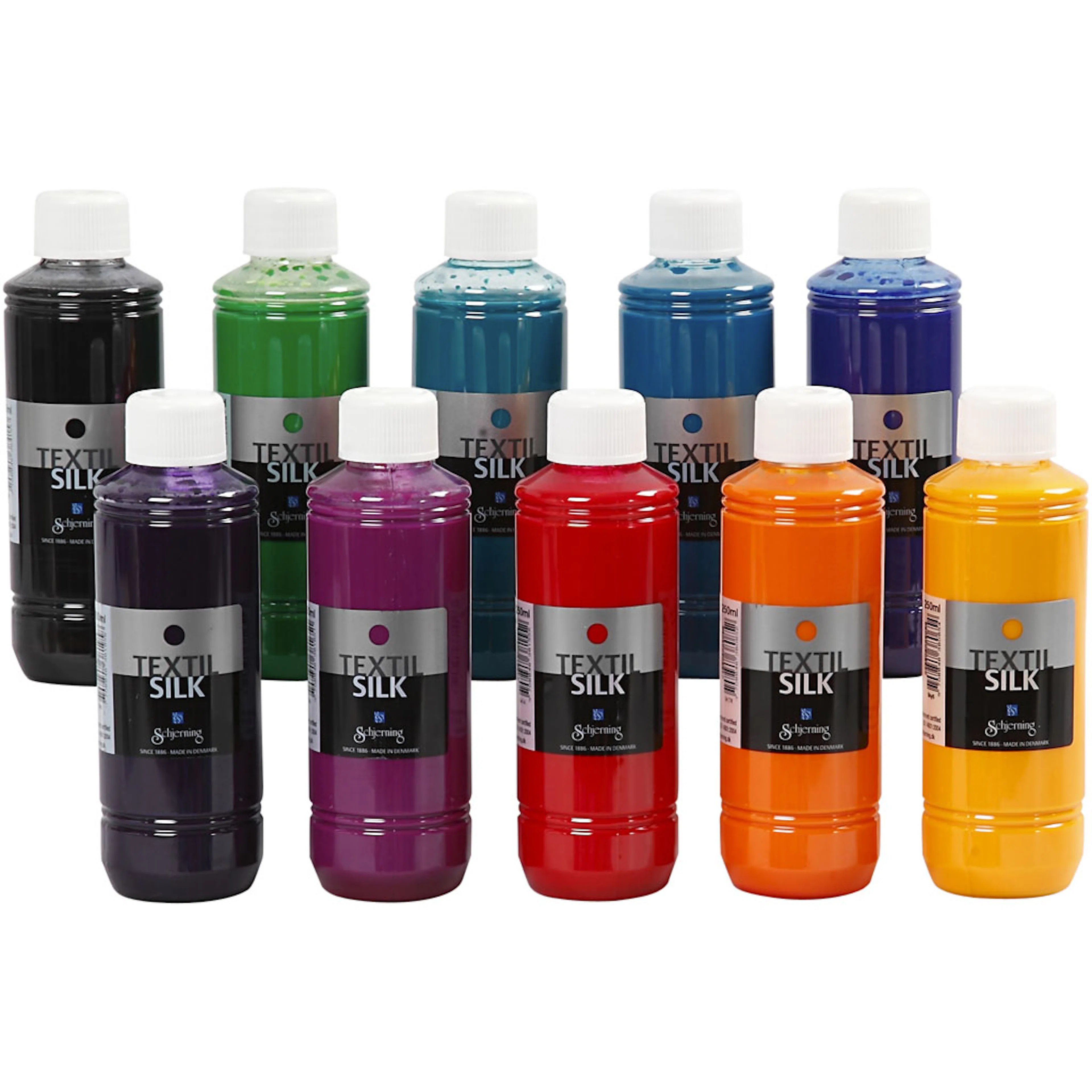 Tekstilfarge Creativ Company Silk 10X250 ml/1 Pk