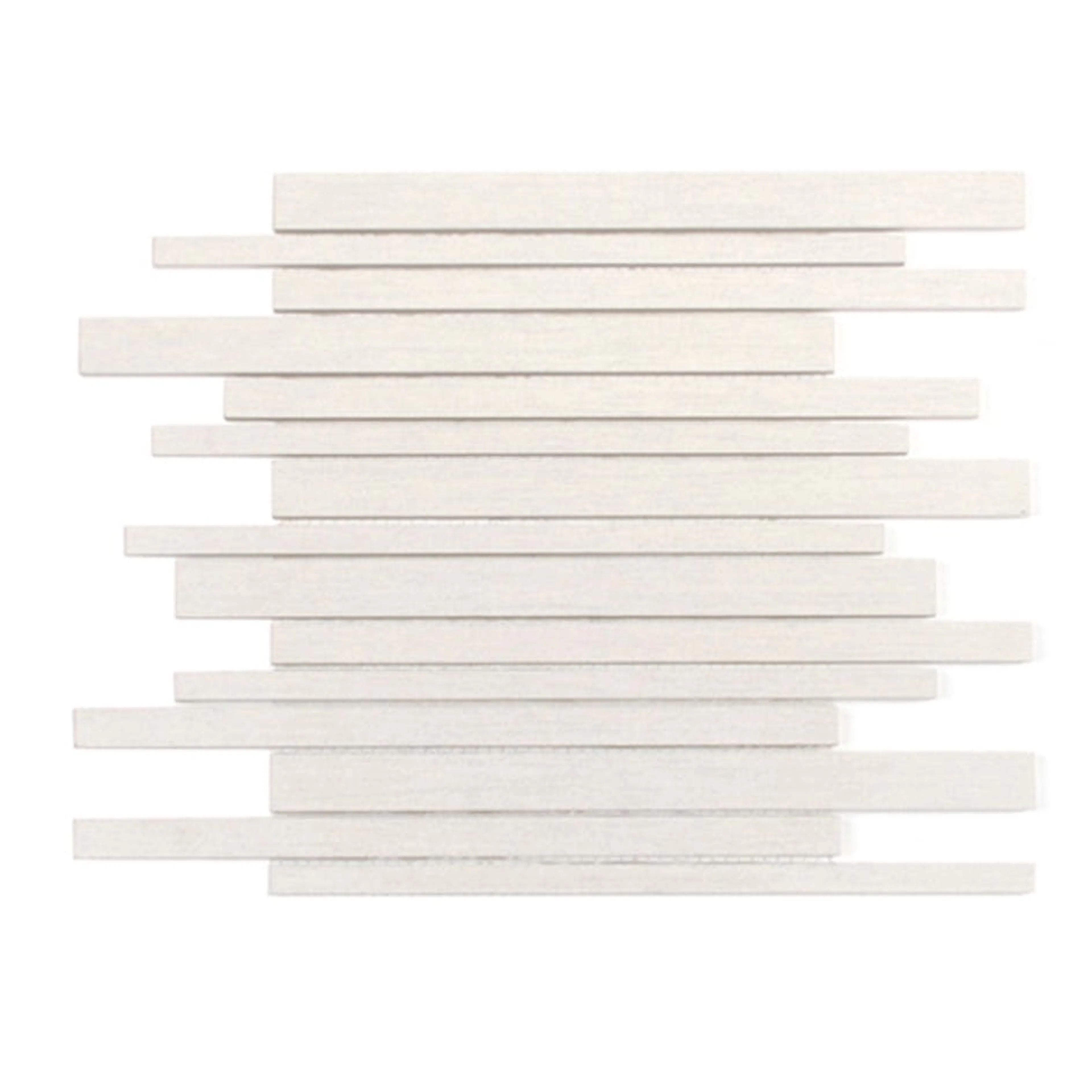 Klinker Arredo Bamboo Hvit Mosaic 2x30 cm