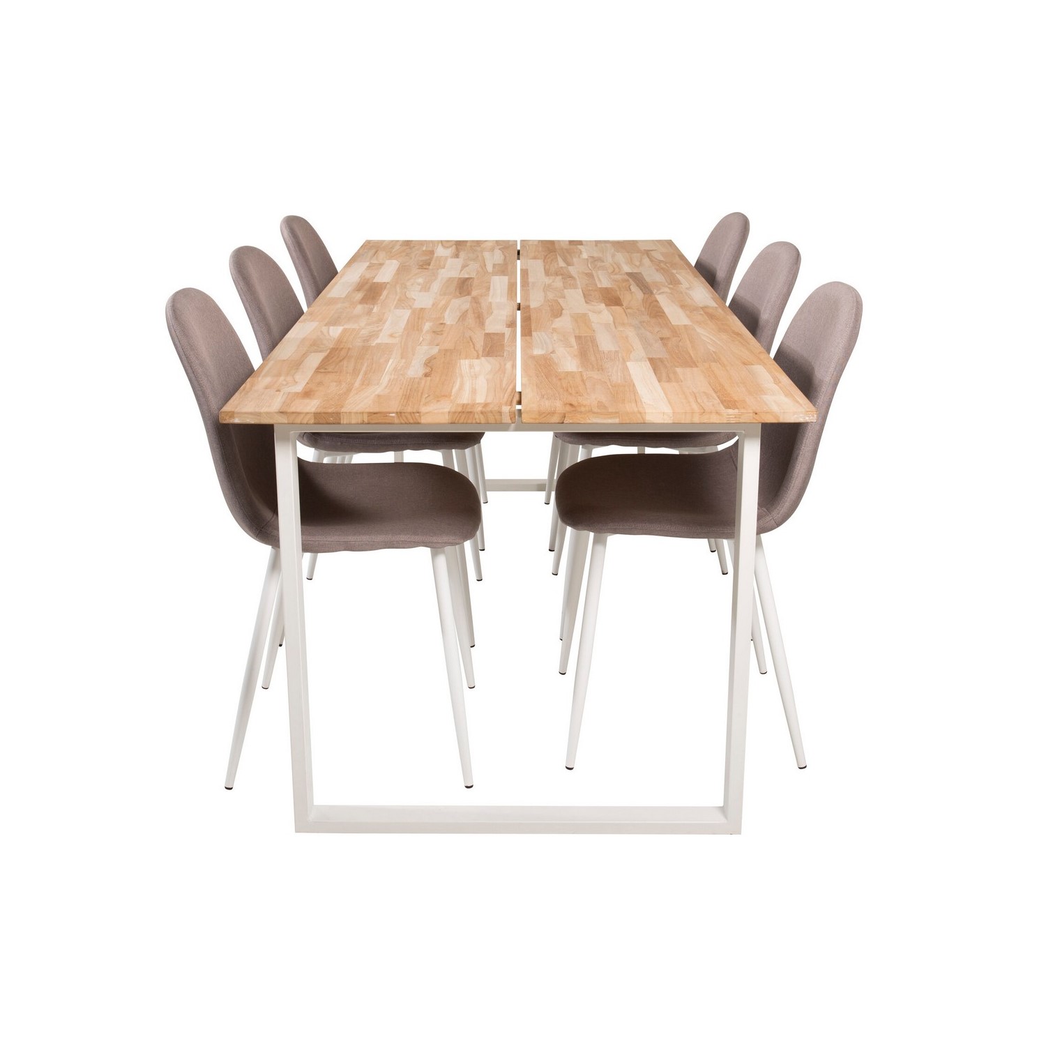 Spisegruppe Venture Home Cirebon med 6stk Polar Stoler