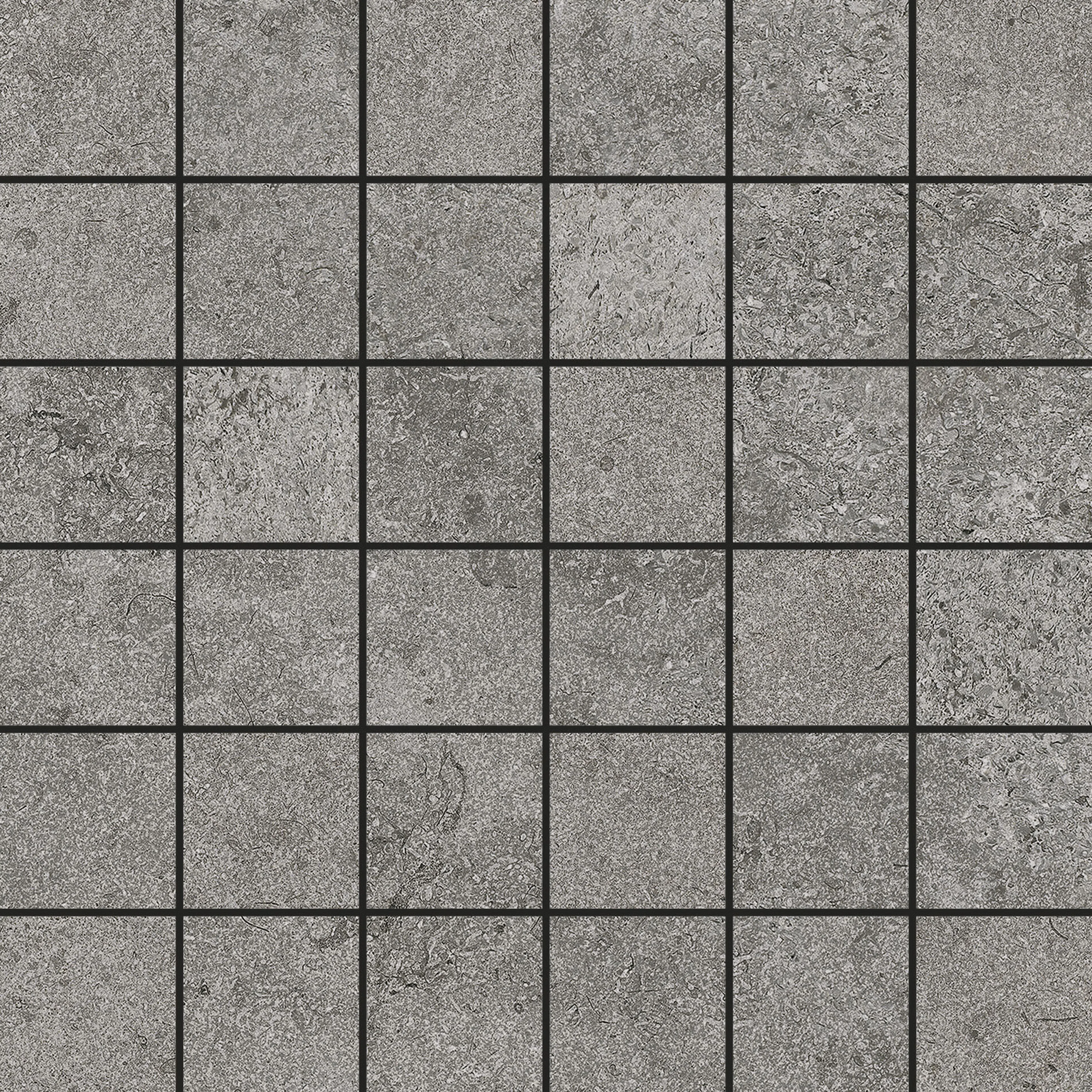 Klinker Mosaikk Arredo Urban Stone Grå 5x5 cm