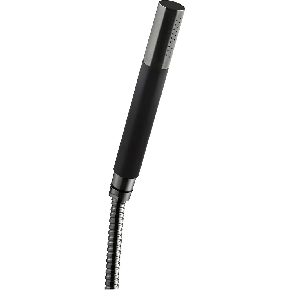 Børstet Black Chrome