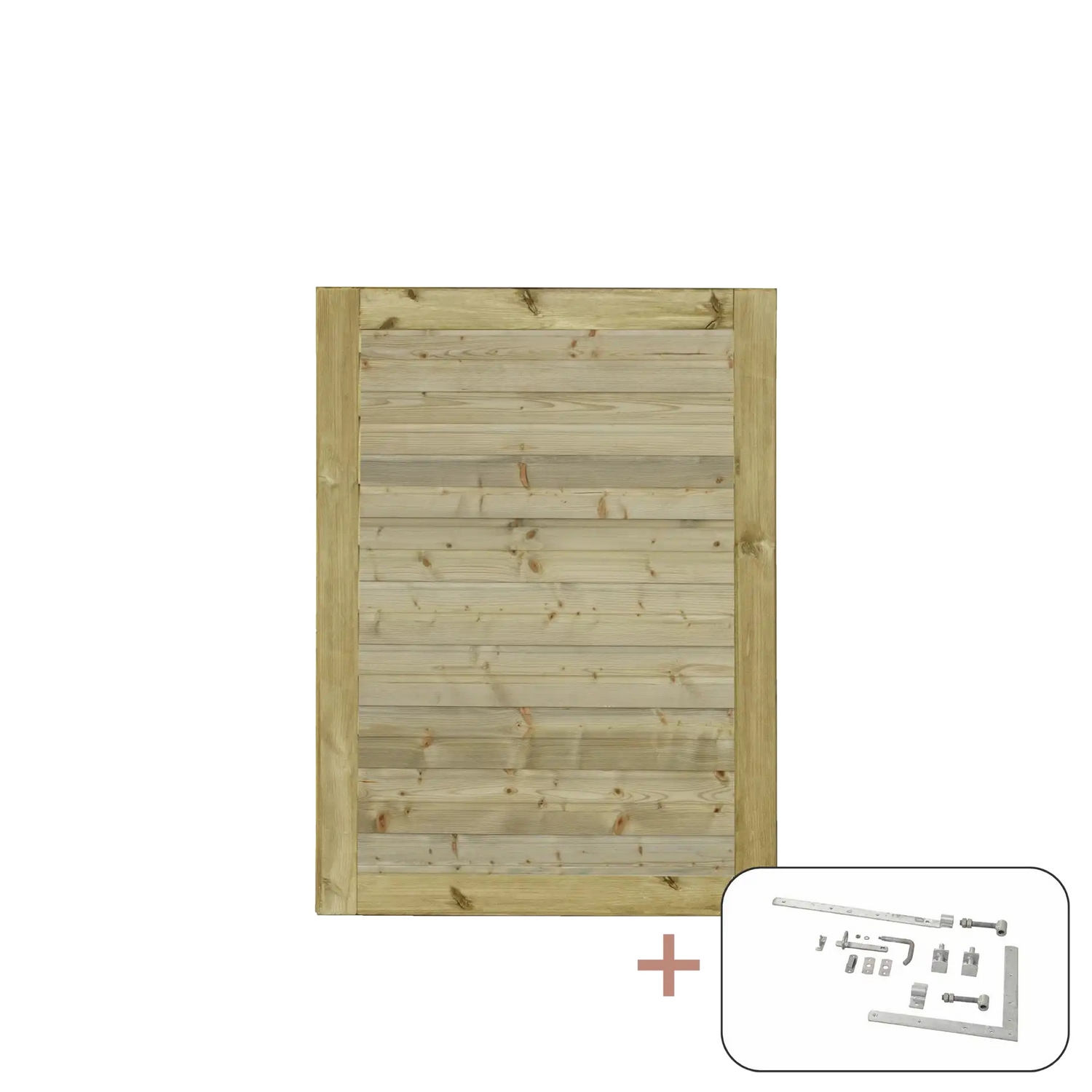 Port PLUS Plank Enkel med Beslag