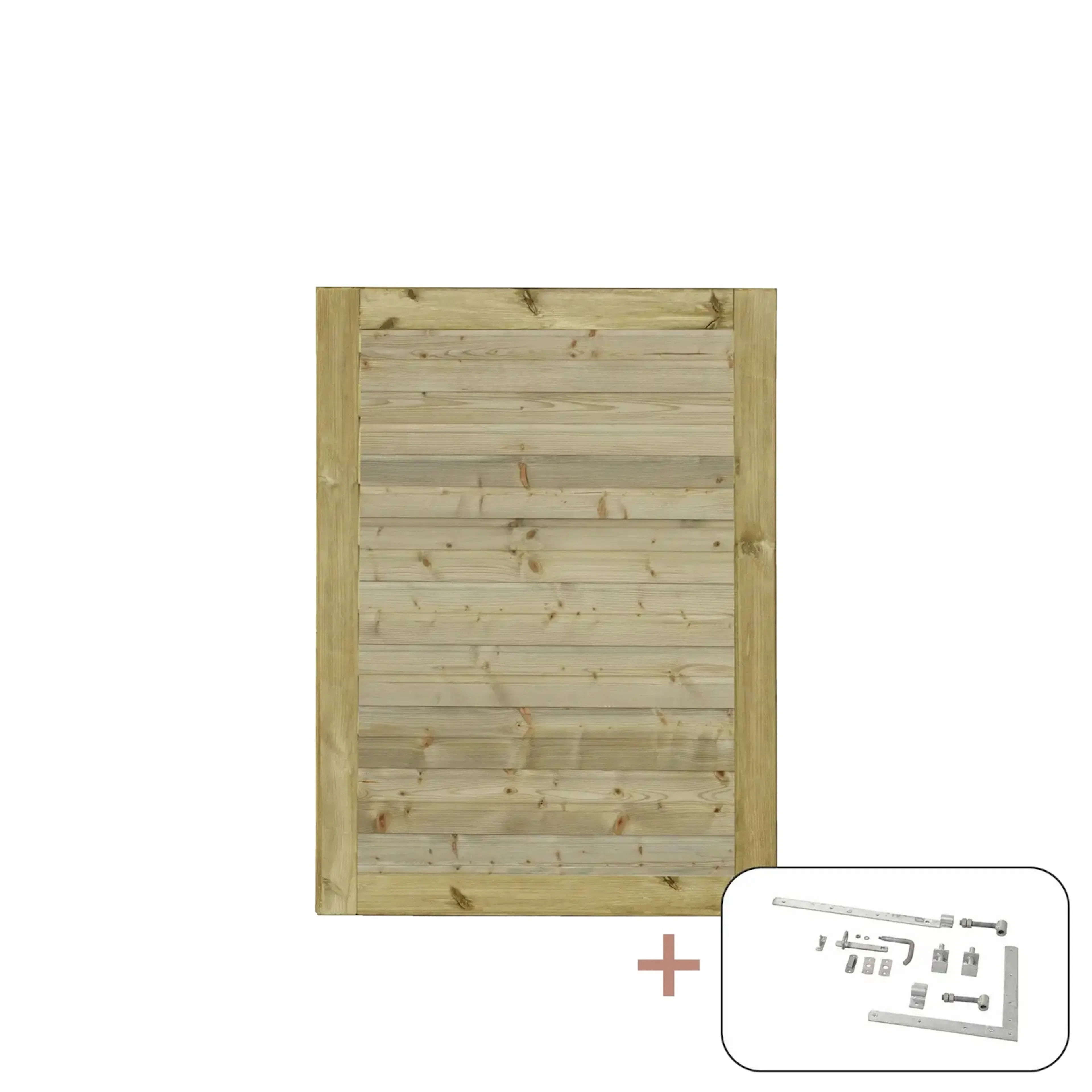 Port PLUS Plank Enkel med Beslag
