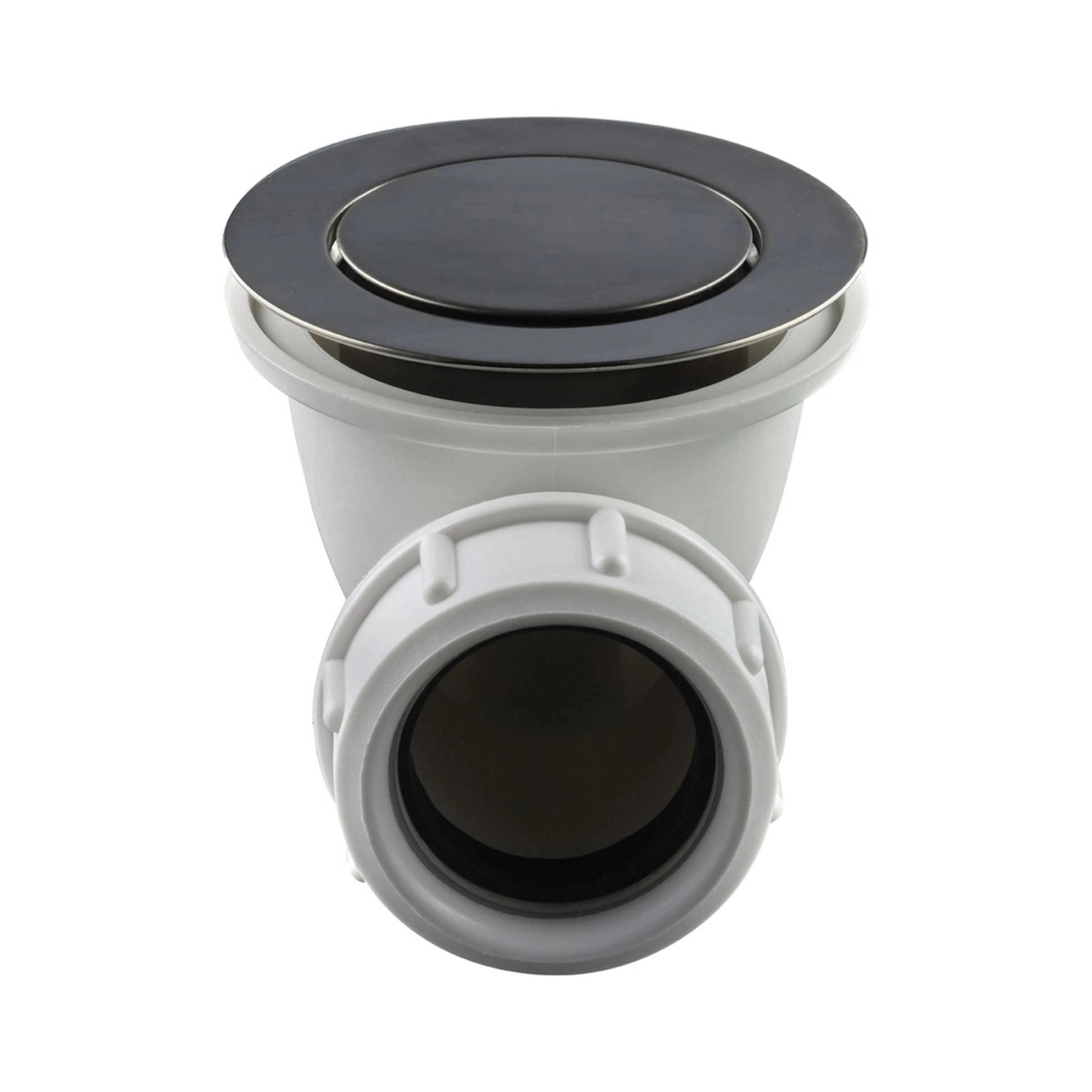 Børstet Black Chrome