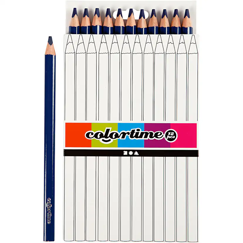 Fargeblyanter Creativ Company Colortime Jumbo 12 stk/1 Pk