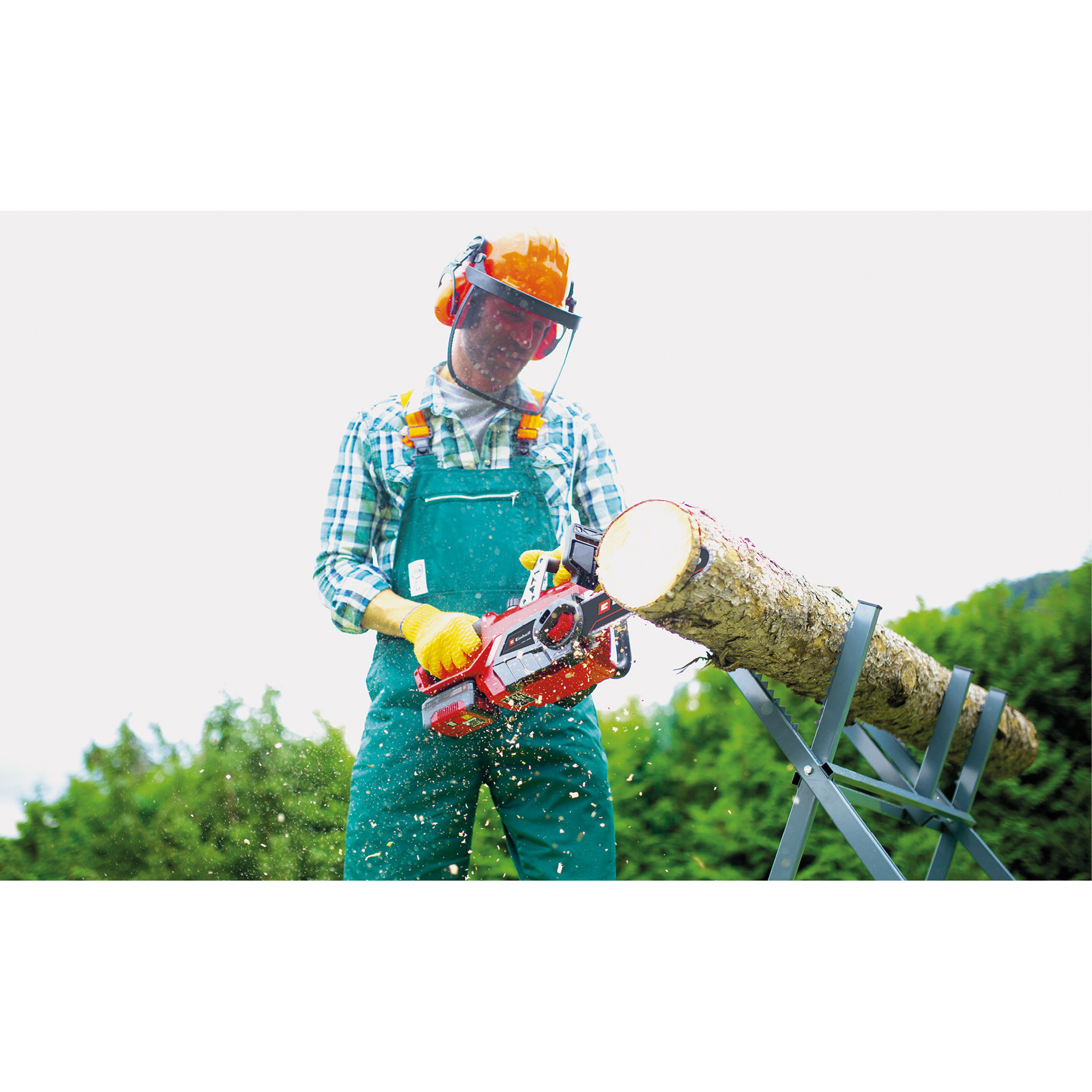 Kjedesag Einhell GE-LC 18 Li Solo 250 mm uten Batteri