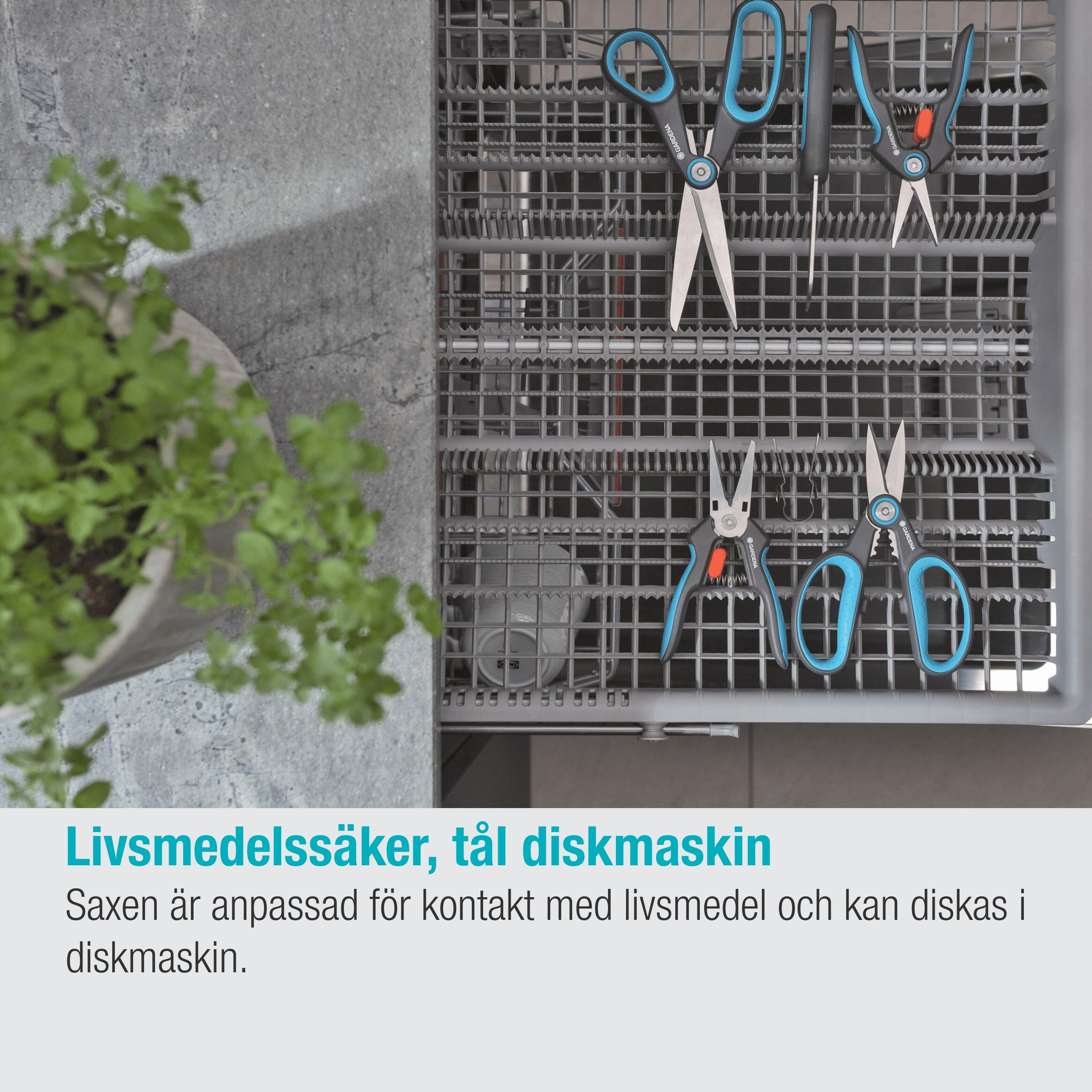 Urtebeskjærersaks Gardena FreshCut