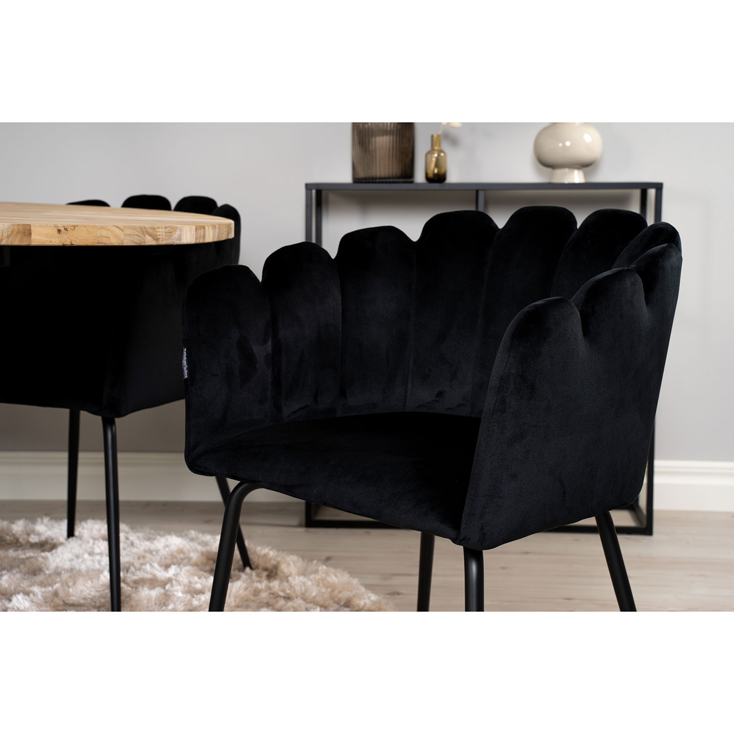 Spisegruppe Venture Home Cirebon med 4 Limhamn Stoler