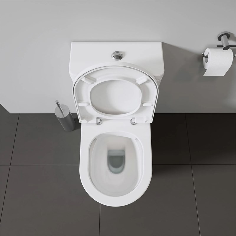 Toalett Duravit D-Neo 200209 Rimless med SoftClose Toalettsete