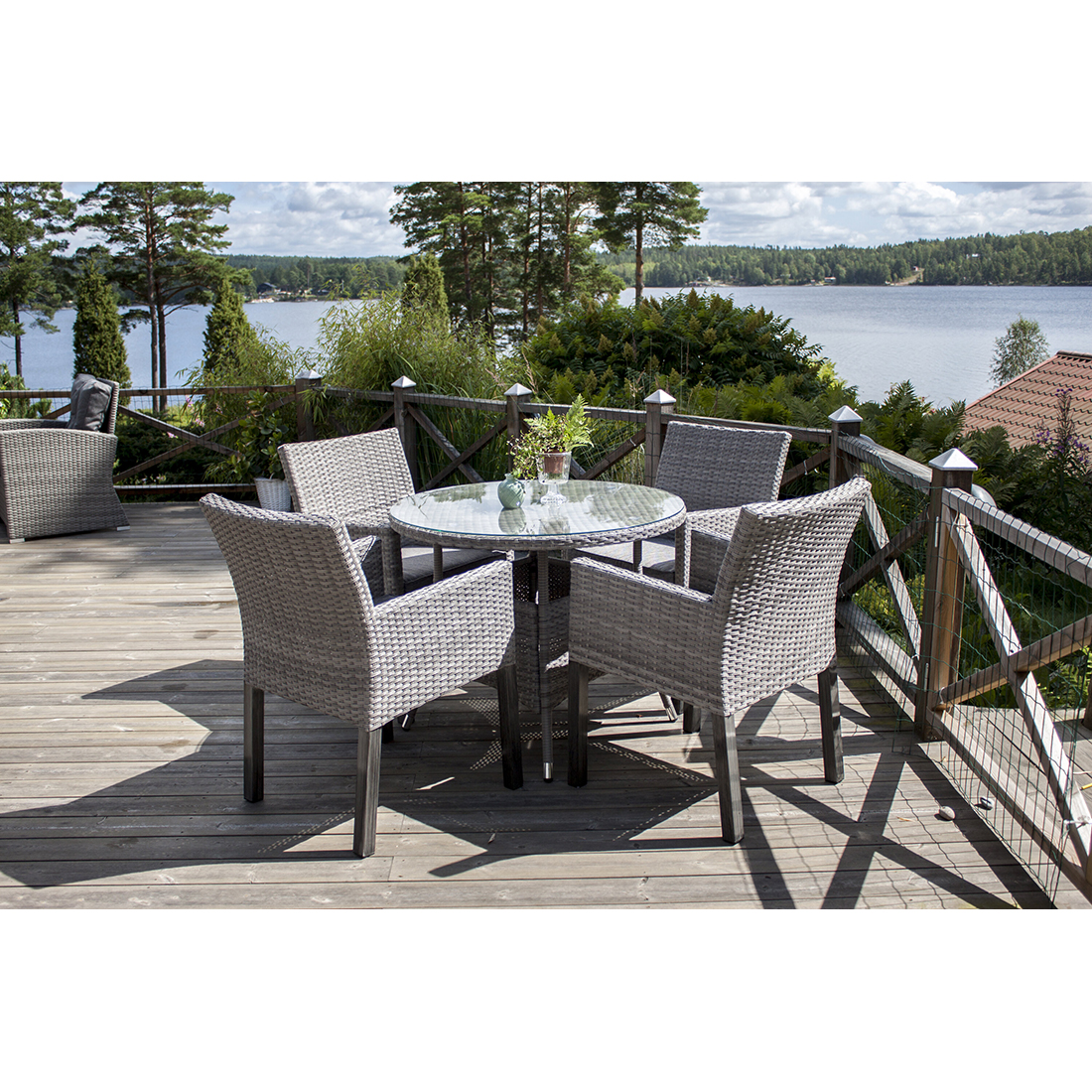 Hagebord Venture Home Volta Ø 90 cm
