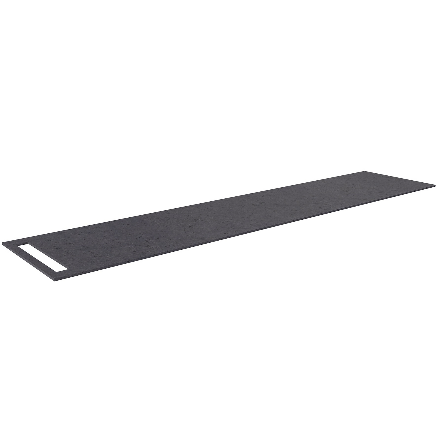 Benkeplate Korsbakken med Håndkleholder