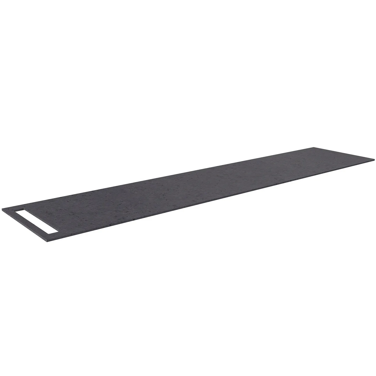 Benkeplate Korsbakken med Håndkleholder