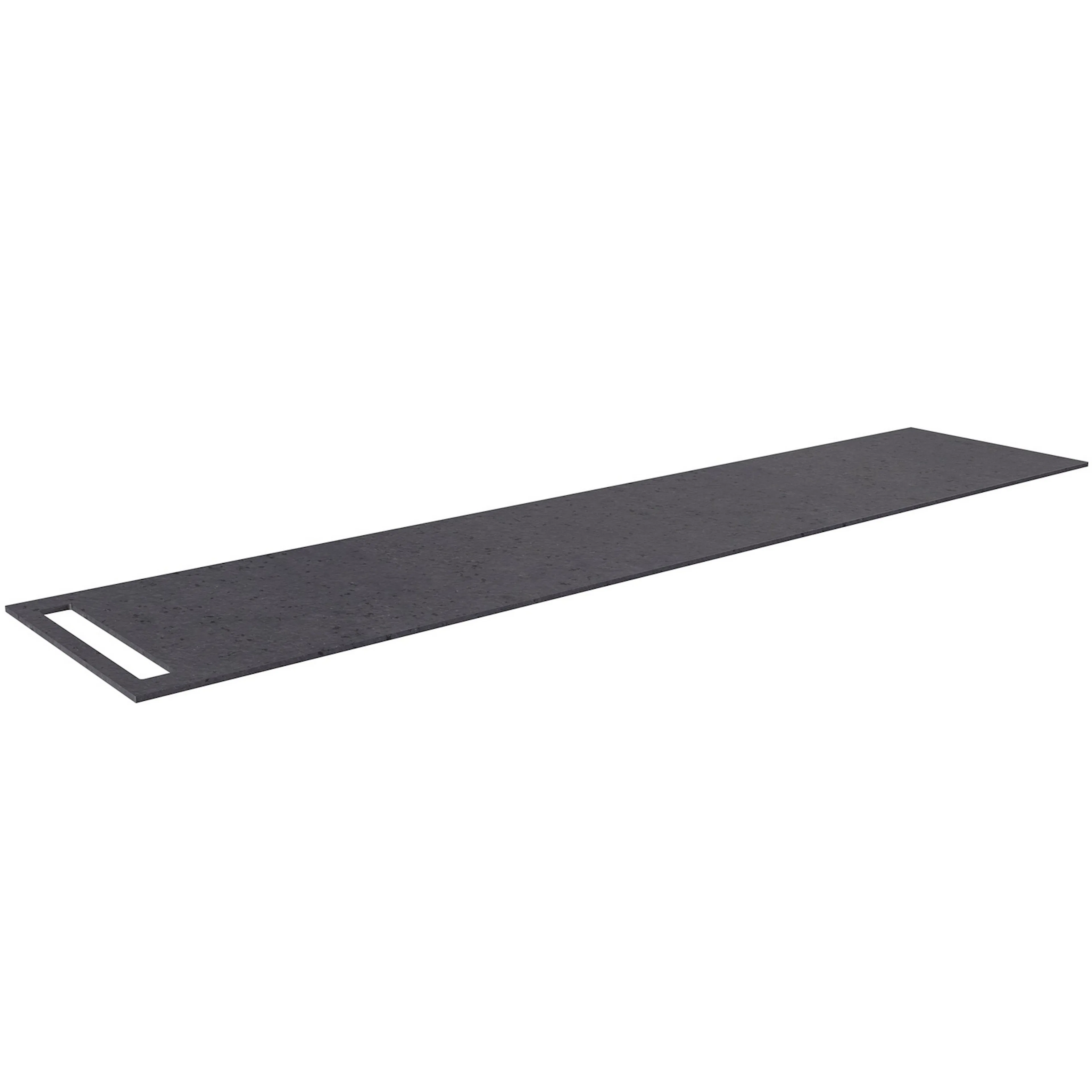 Benkeplate Korsbakken med Håndkleholder