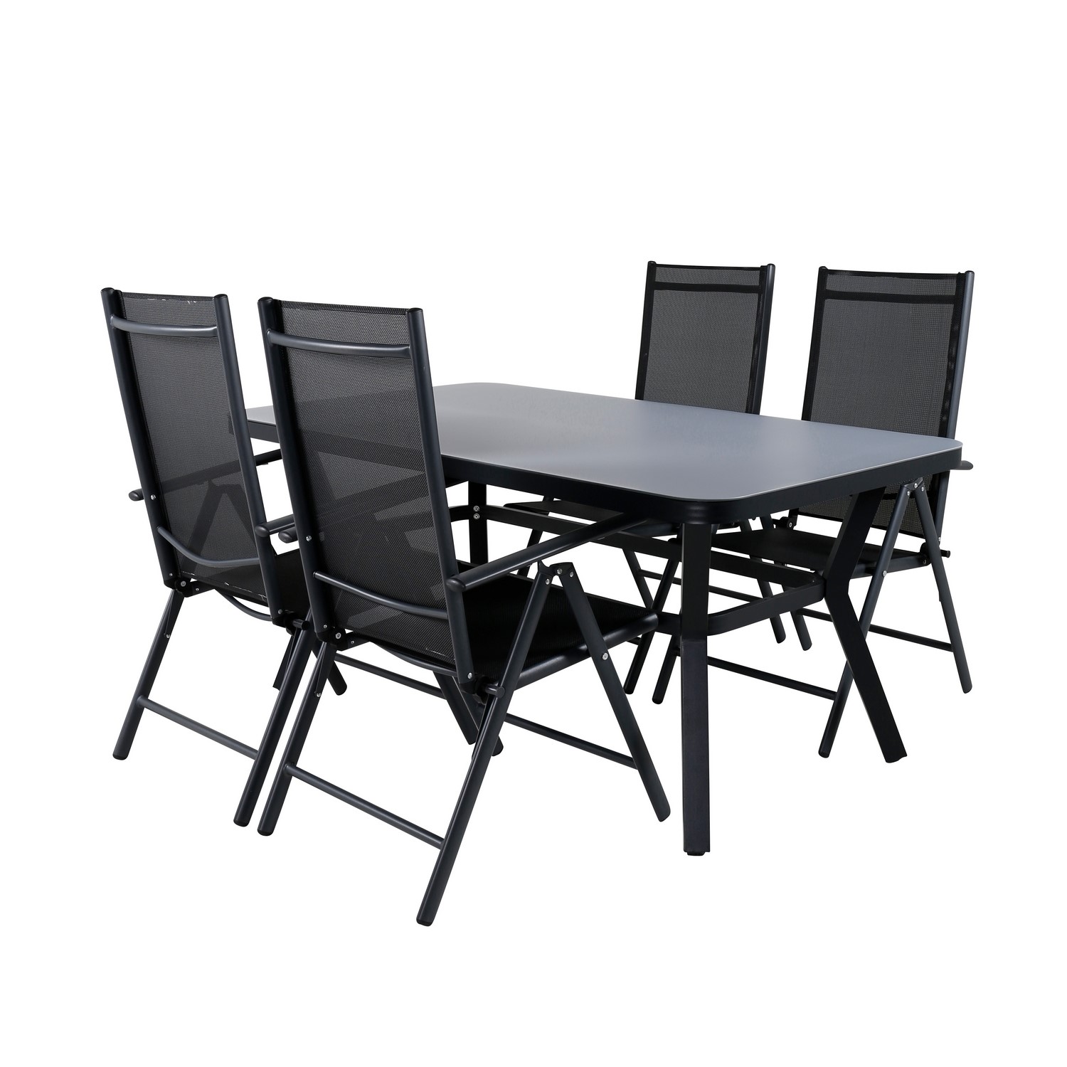 Spisegruppe Venture Home Vyn med 4 Chair Spisestoler