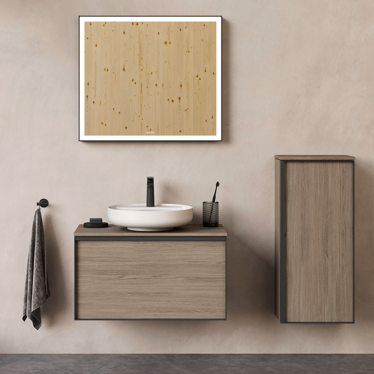 Servant Duravit Vitrium med Hylle 460 mm
