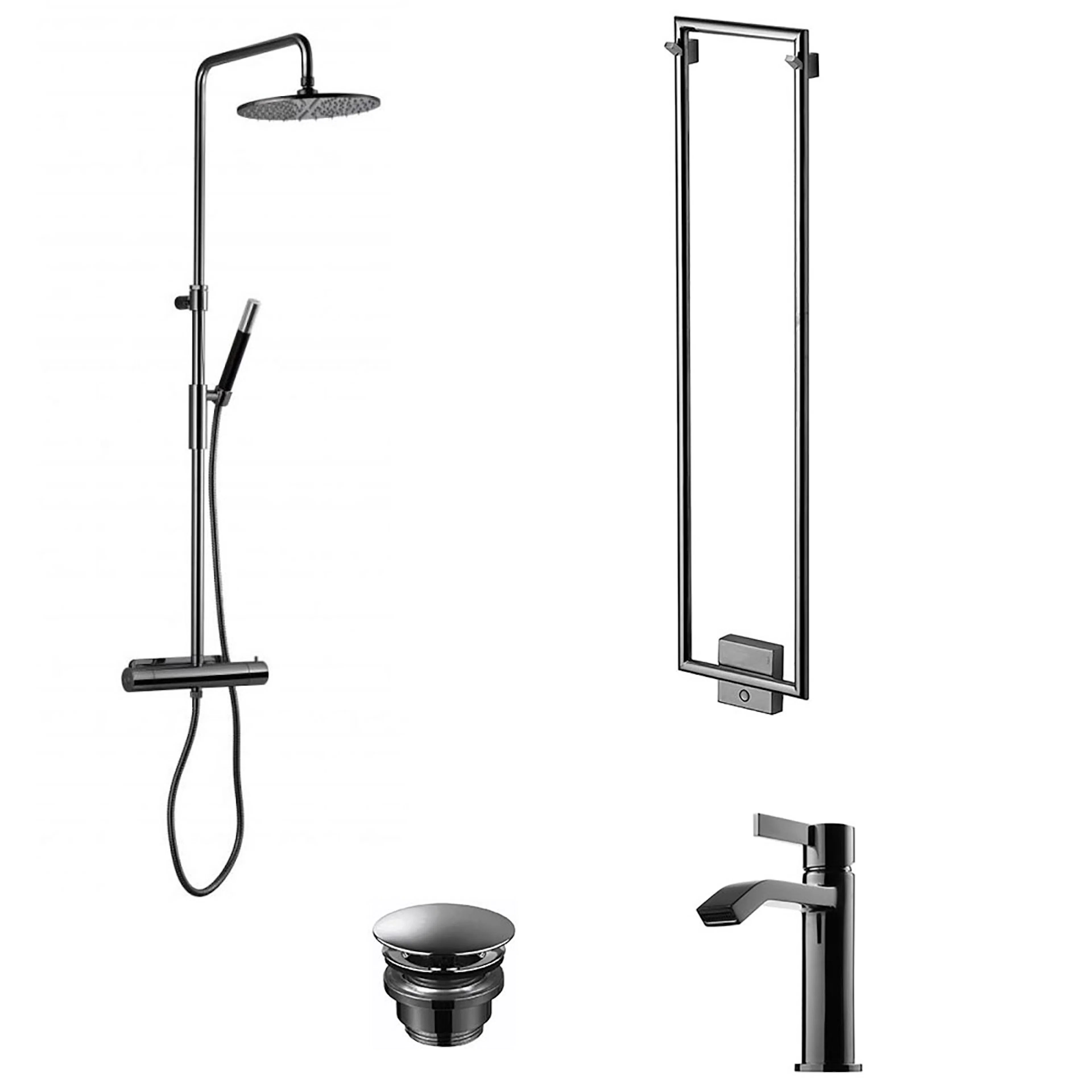 Badrumspaket Tapwell TVM7200-160, ARM071, TW800-200 och 74400