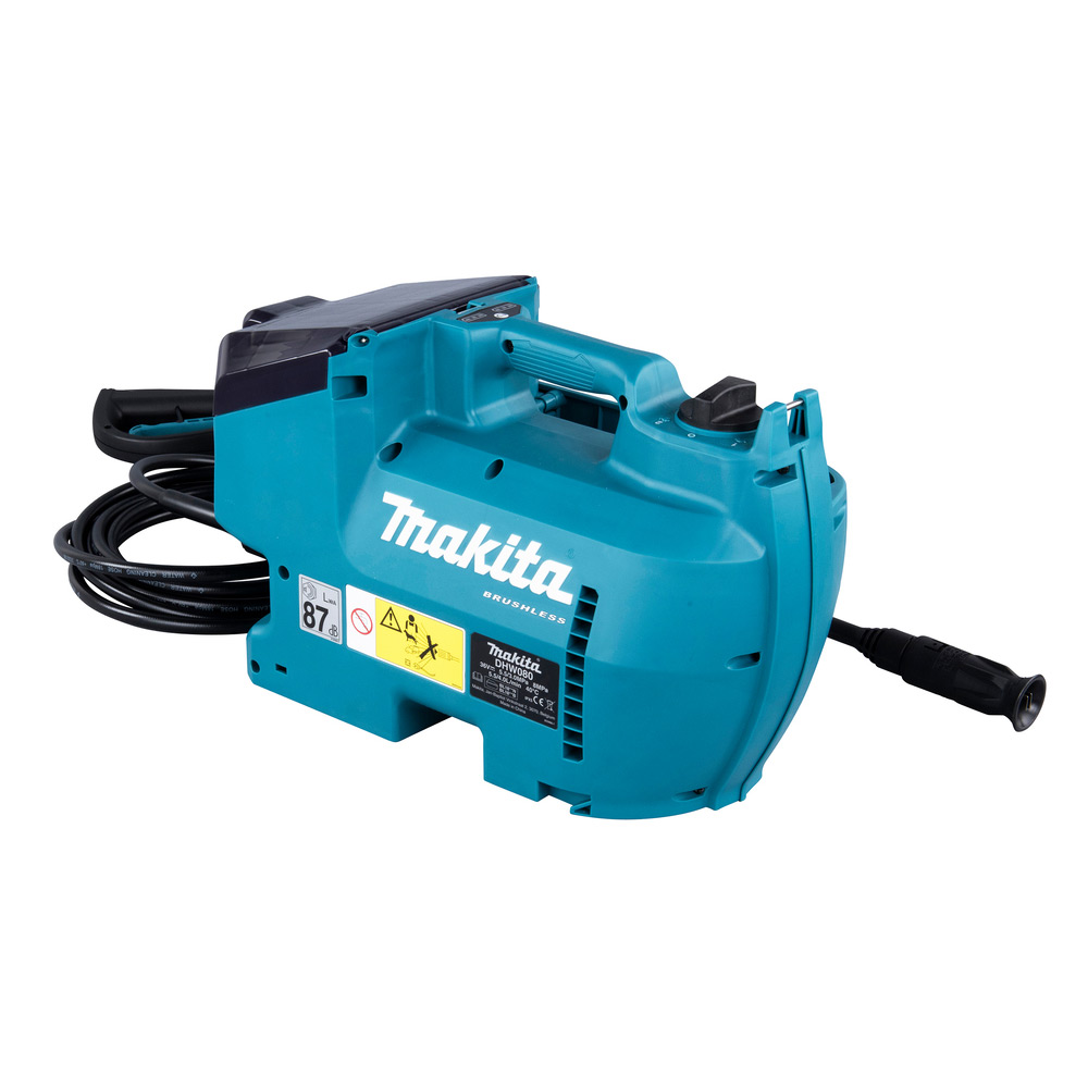 Høytrykksspyler Makita LXT DHW080ZK LXT 2x18V uten Batteri & Lader