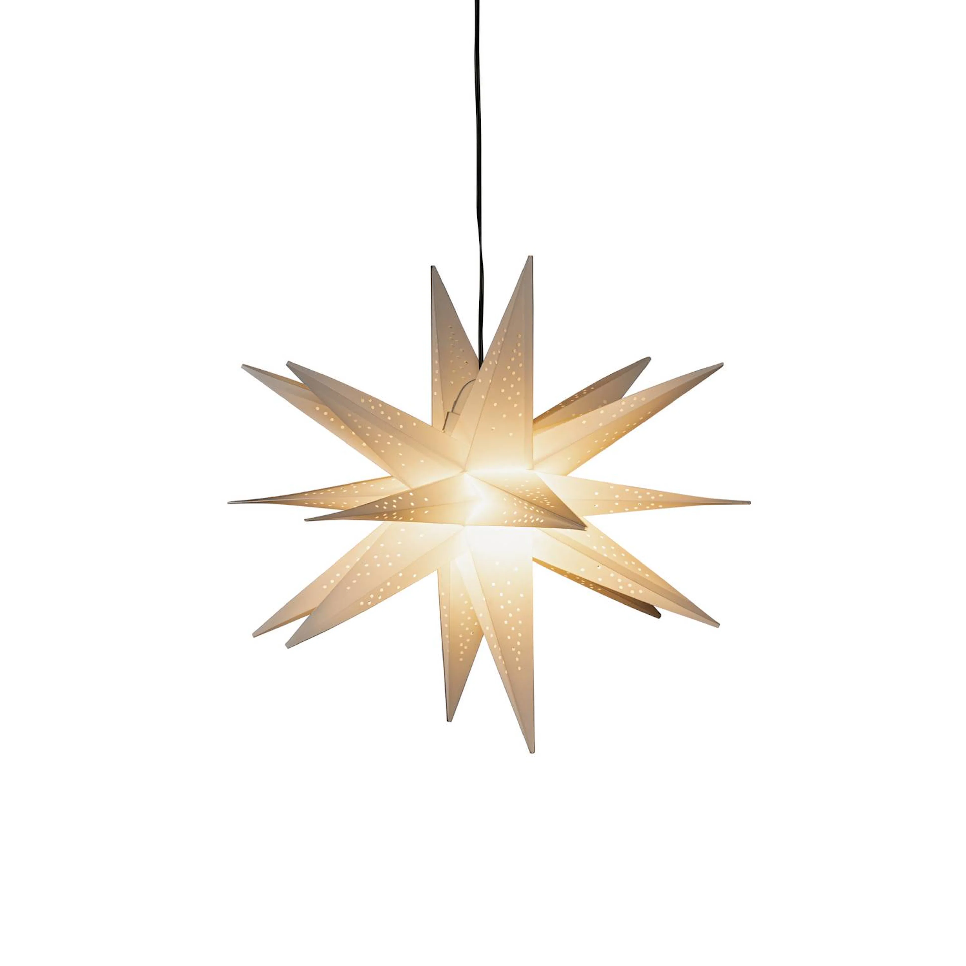 Adventsstjerne Gnosjö Konstsmide 3D Plast 60 cm LED
