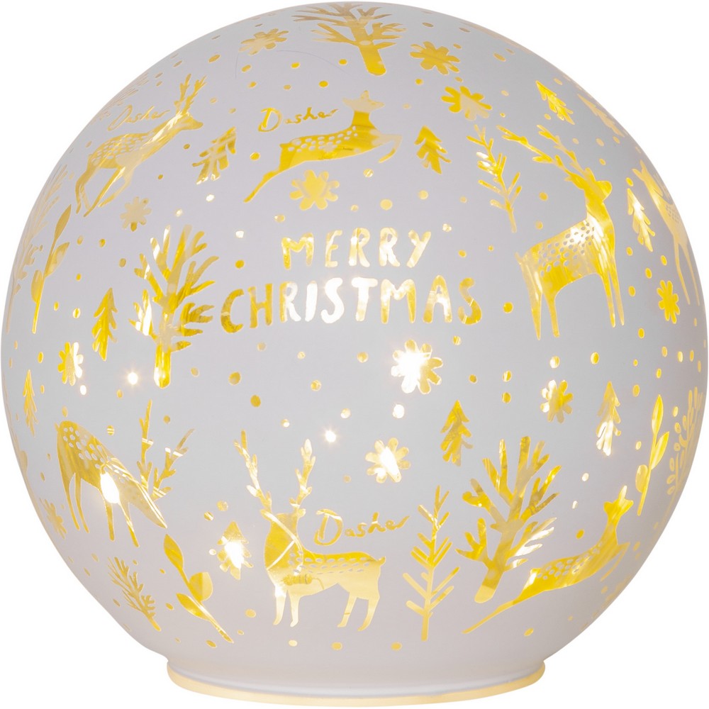 Glassdekorasjon Star Trading MerryX-mas