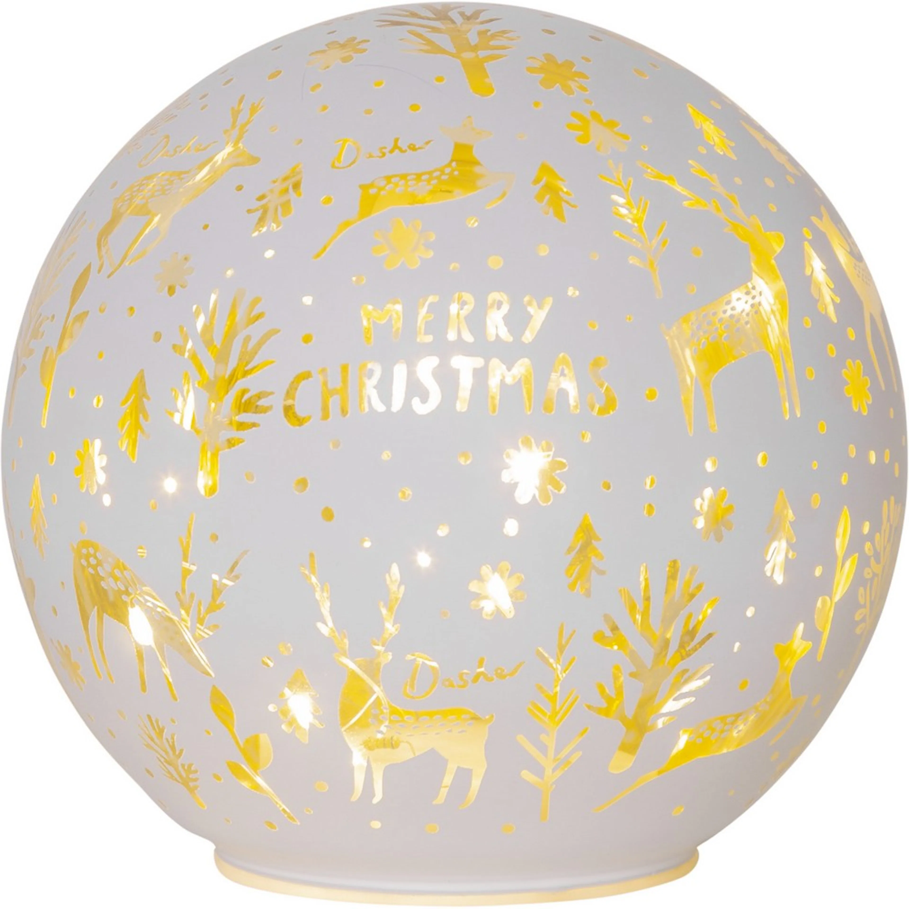 Glassdekorasjon Star Trading MerryX-mas