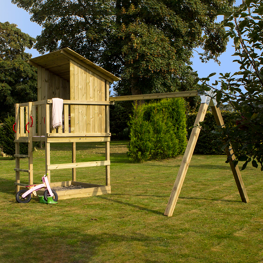 Klatrestativ PLUS Play med Huskestativ