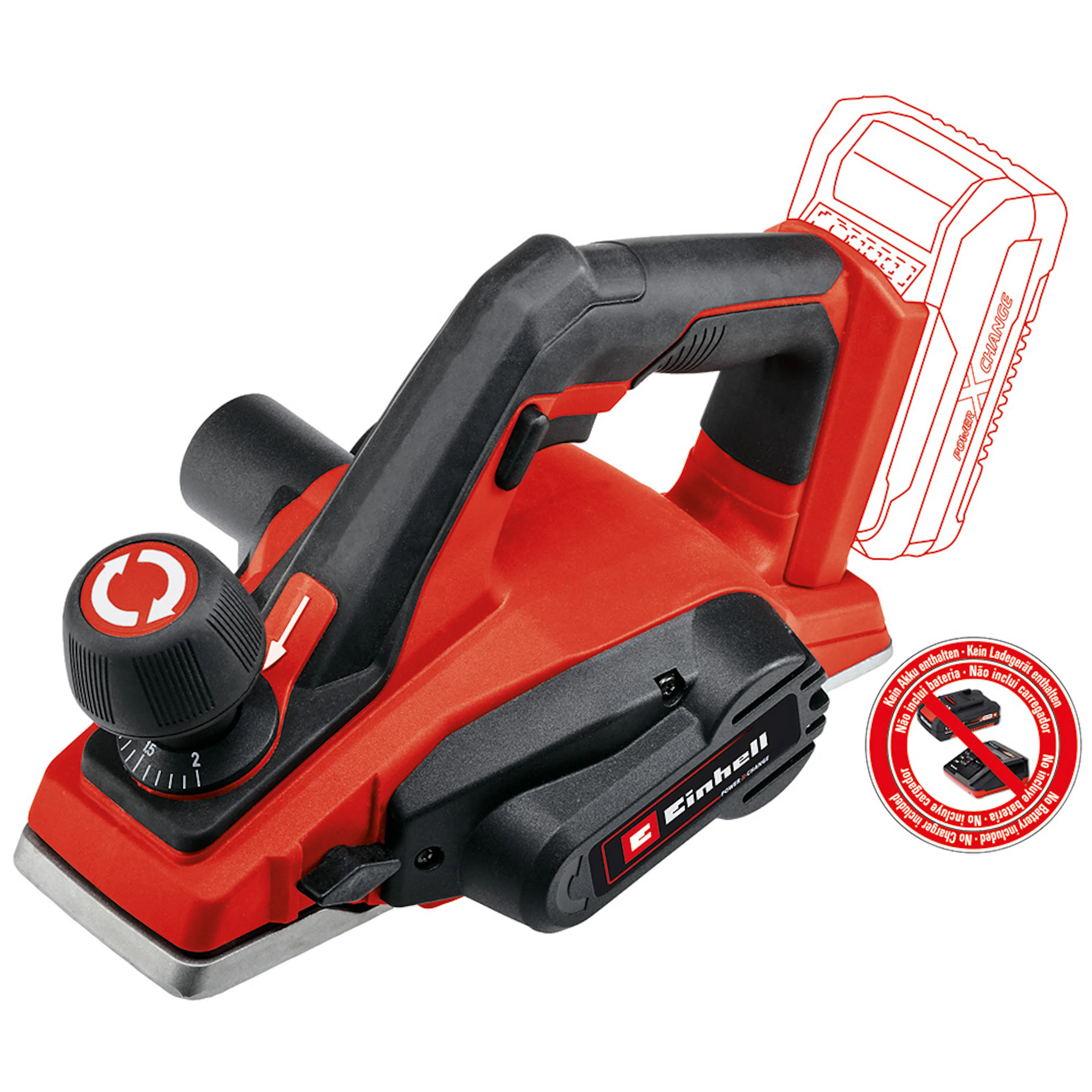 Høvel Einhell TE-PL 18/82 Solo