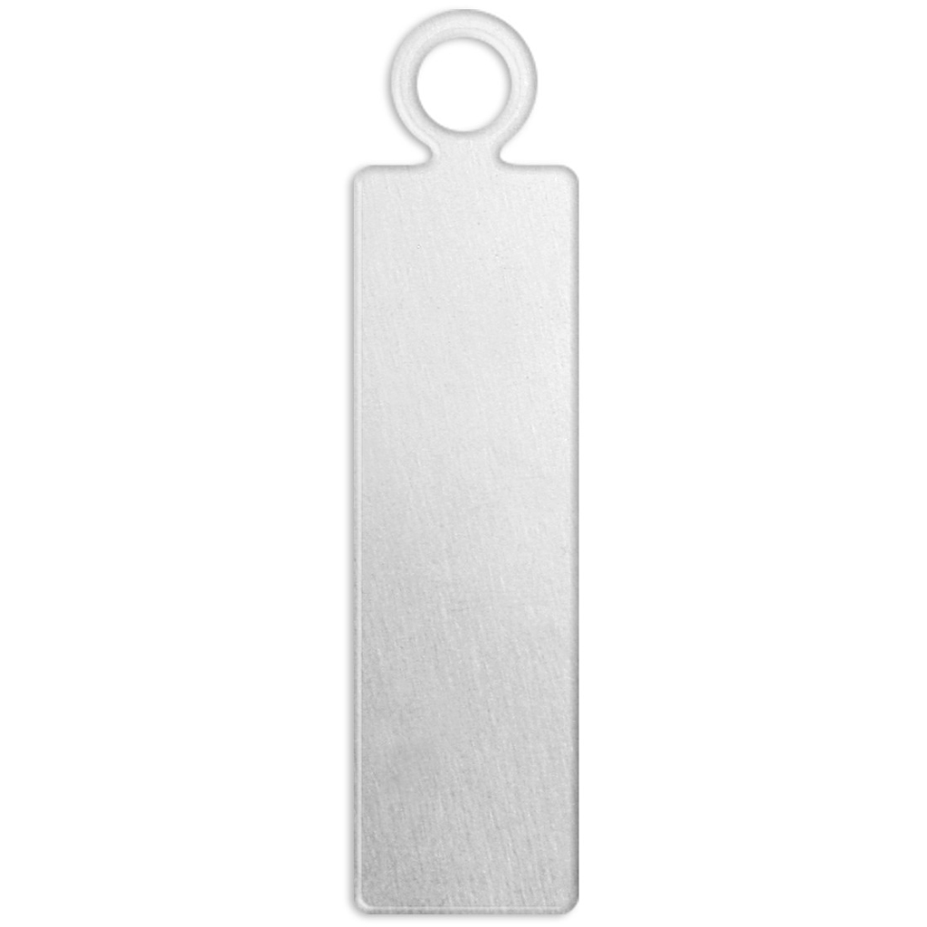 Tag Creativ Company Aluminium Rektangel 20X5 mm Hullstr 1,9 mm Tykkelse 1,3 mm 20 Stk/1 Pk
