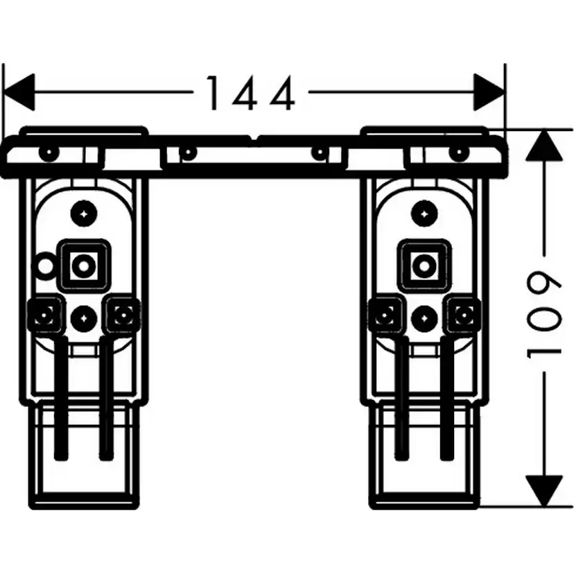 Adaptersett Axor Universal Accessories