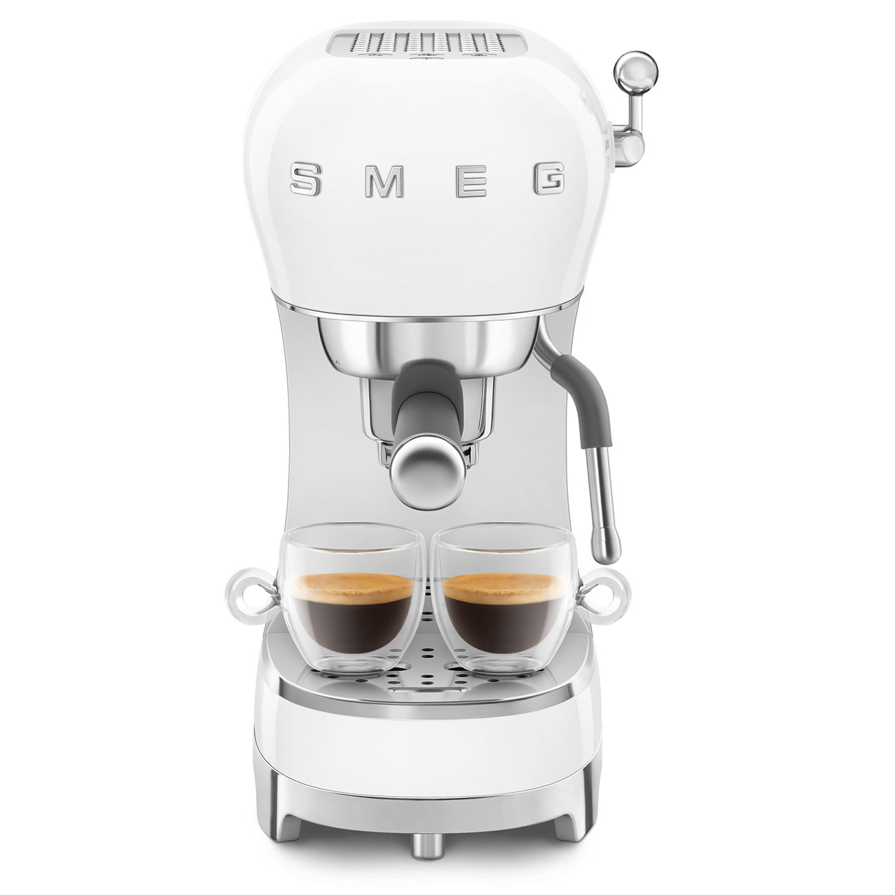 Smeg espressomaskin ECF02WHEU Hvit