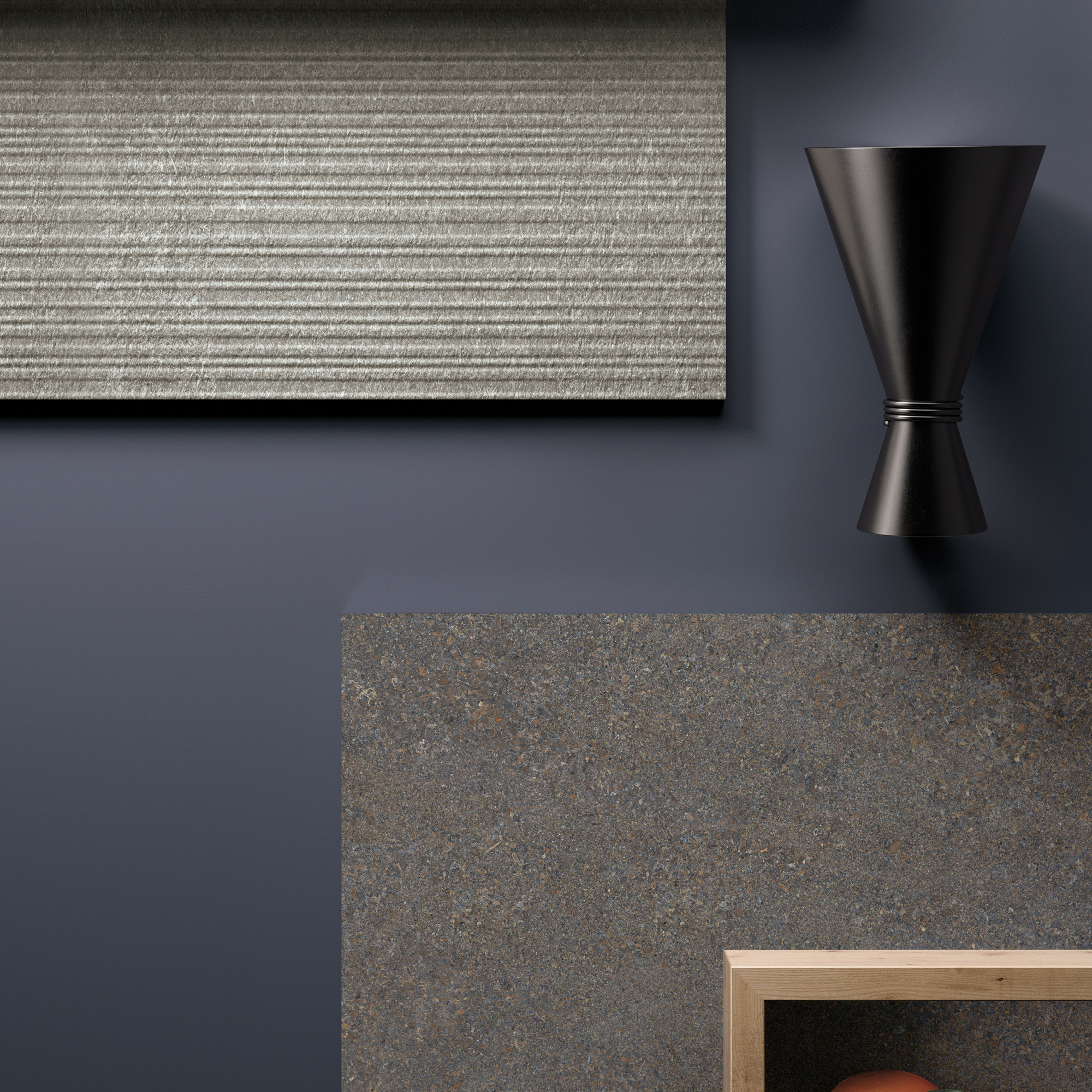 Klinker Ceramiche Keope Suite Antracitgrå 15x15 cm Matt