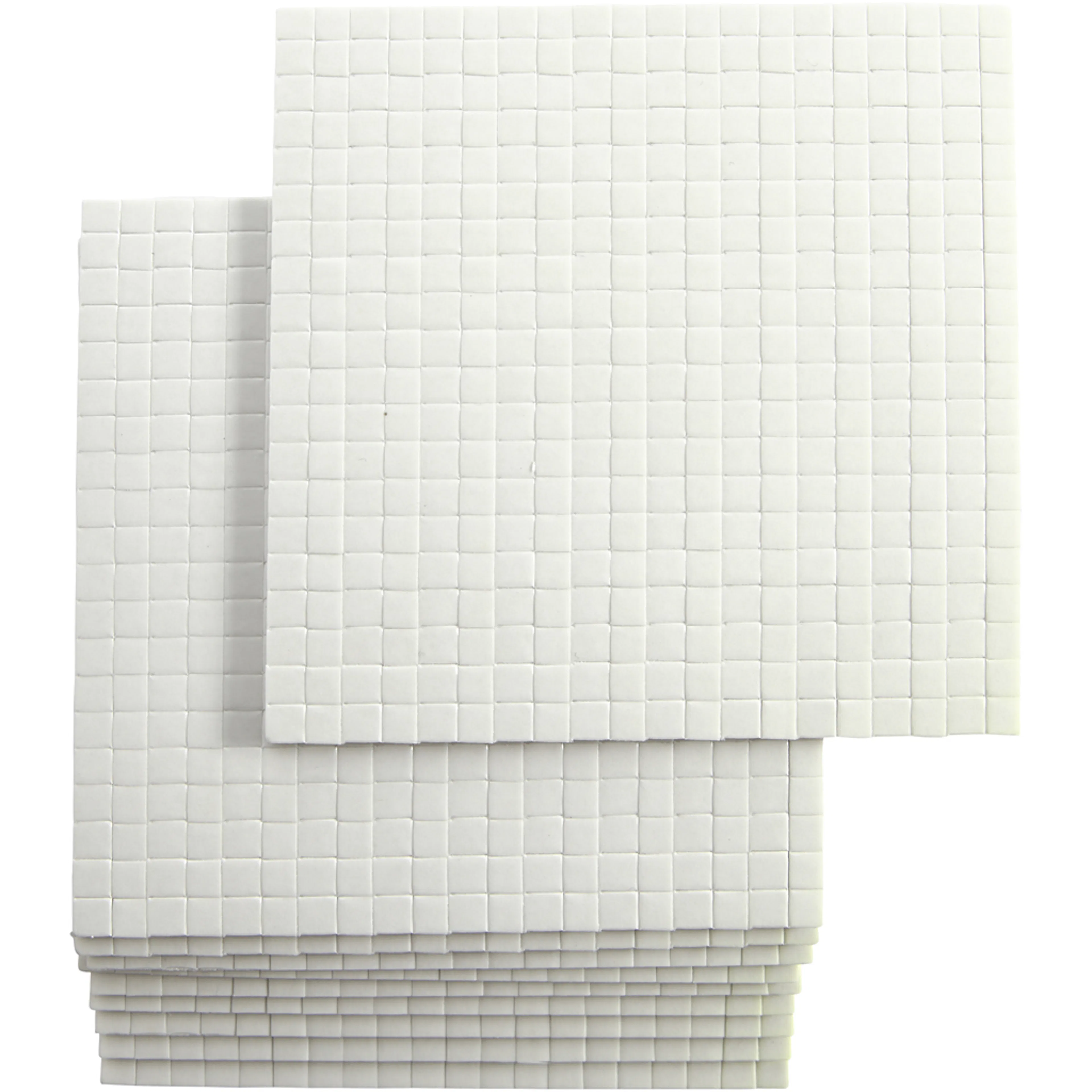 Klebeputer Creativ Company 3D Str 5X5 mm Tykkelse 3 mm 10X400 Stk/1 Pk