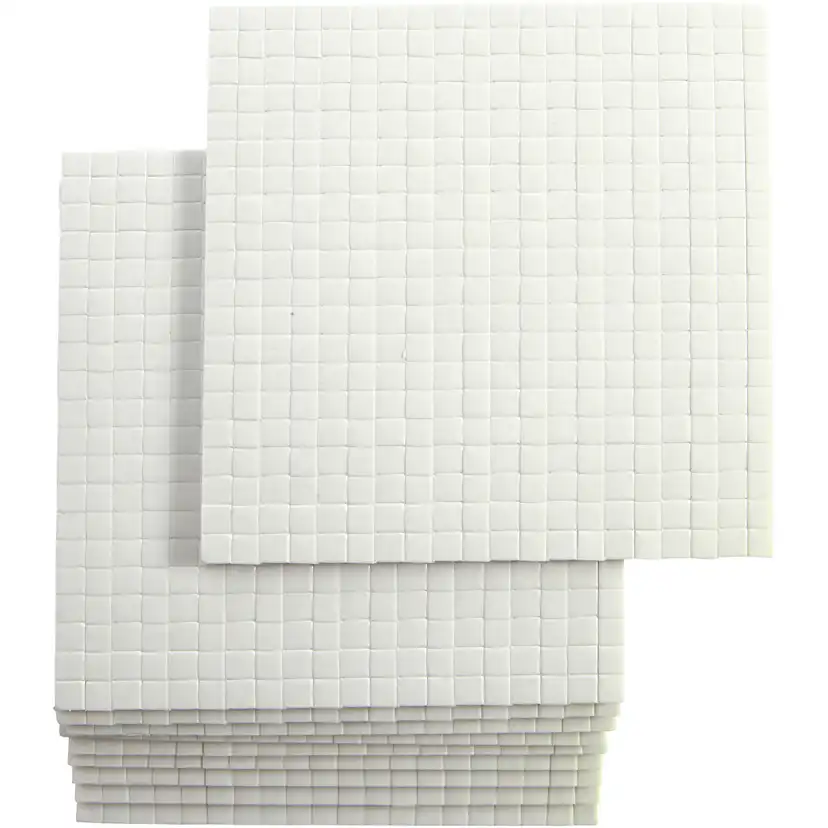 Klebeputer Creativ Company 3D Str 5X5 mm Tykkelse 3 mm 10X400 Stk/1 Pk