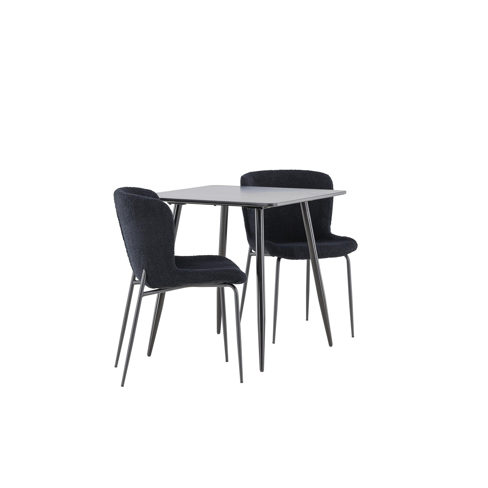 Spisegruppe Venture Home Polar 75 med 2 stk Modesto Stoler