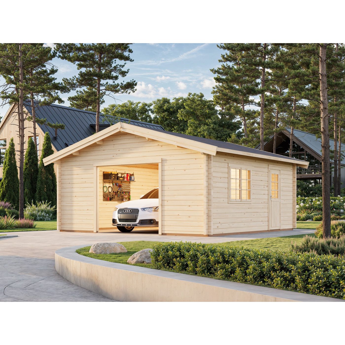 Garasje Palmako Roger Kit 29,2 m2